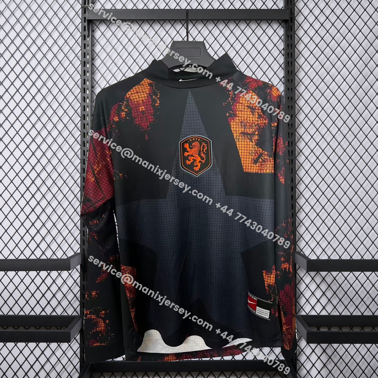 ManixJersey.com | Netherlands 2026 Hollywood Special Long Sleeves Jersey - Fans Version -Customize Name, Number and Patch | Worldwide Shipping