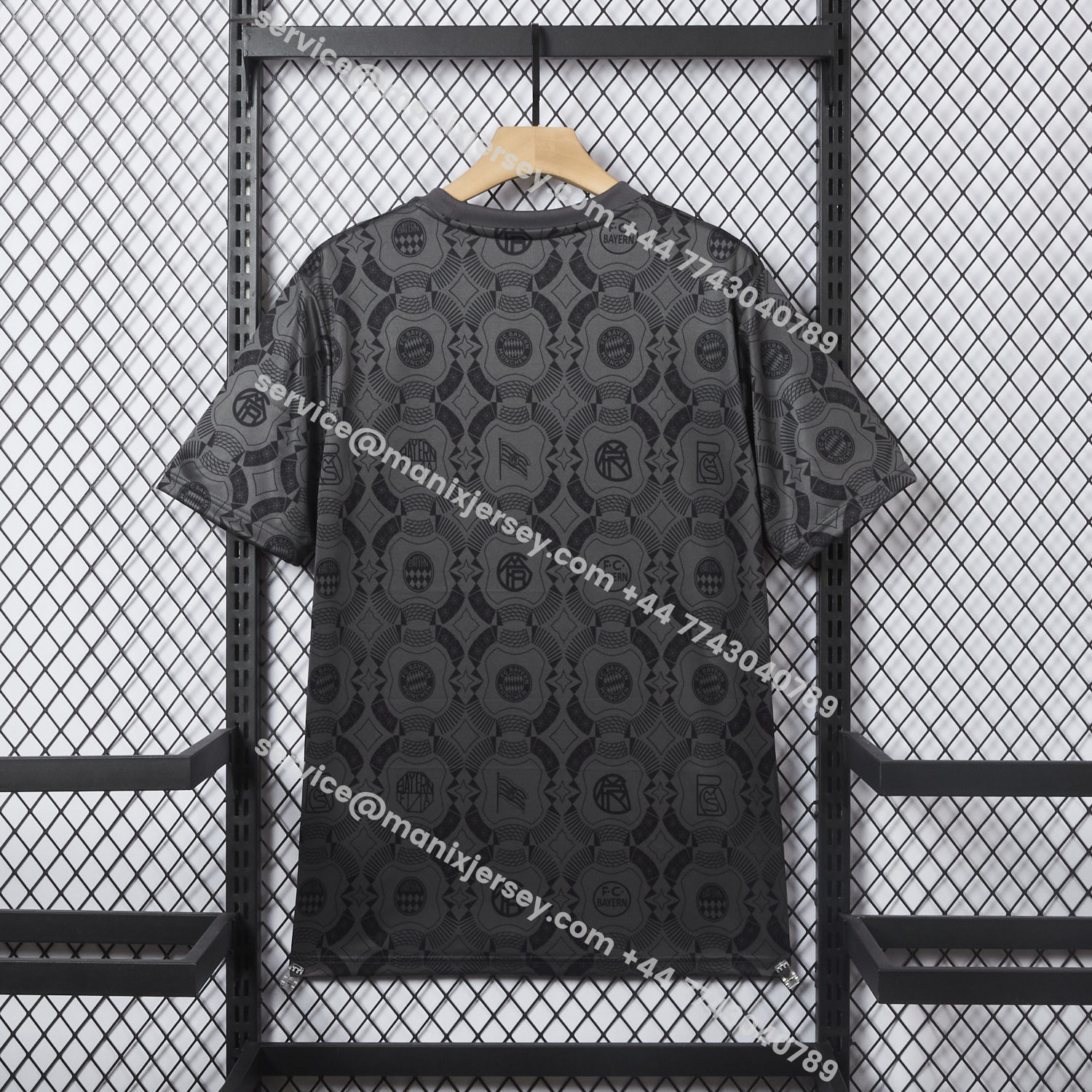 ManixJersey.com | Bayern Munich 25-26 Oktoberfest Deep Grey Jersey - Fans Version -Customize Name, Number and Patch | Worldwide Shipping