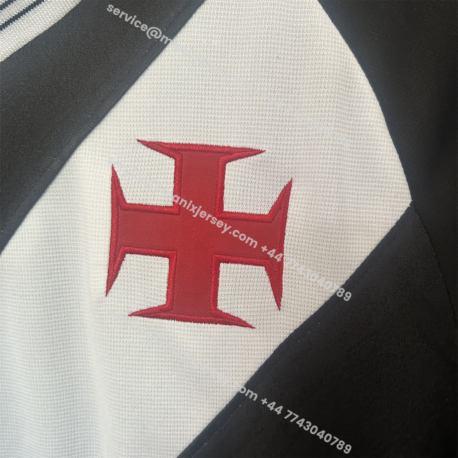 ManixJersey.com | Vasco da Gama 25-26 Home Jersey With Sponsors - Fans Version -Customize Name, Number and Patch | Worldwide Shipping