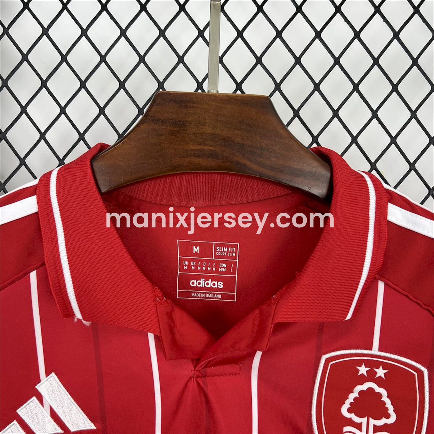 ManixJersey.com | Nottingham Forest 25-26 Home Jersey - Fans Version -Customize Name, Number and Patch | Worldwide Shipping