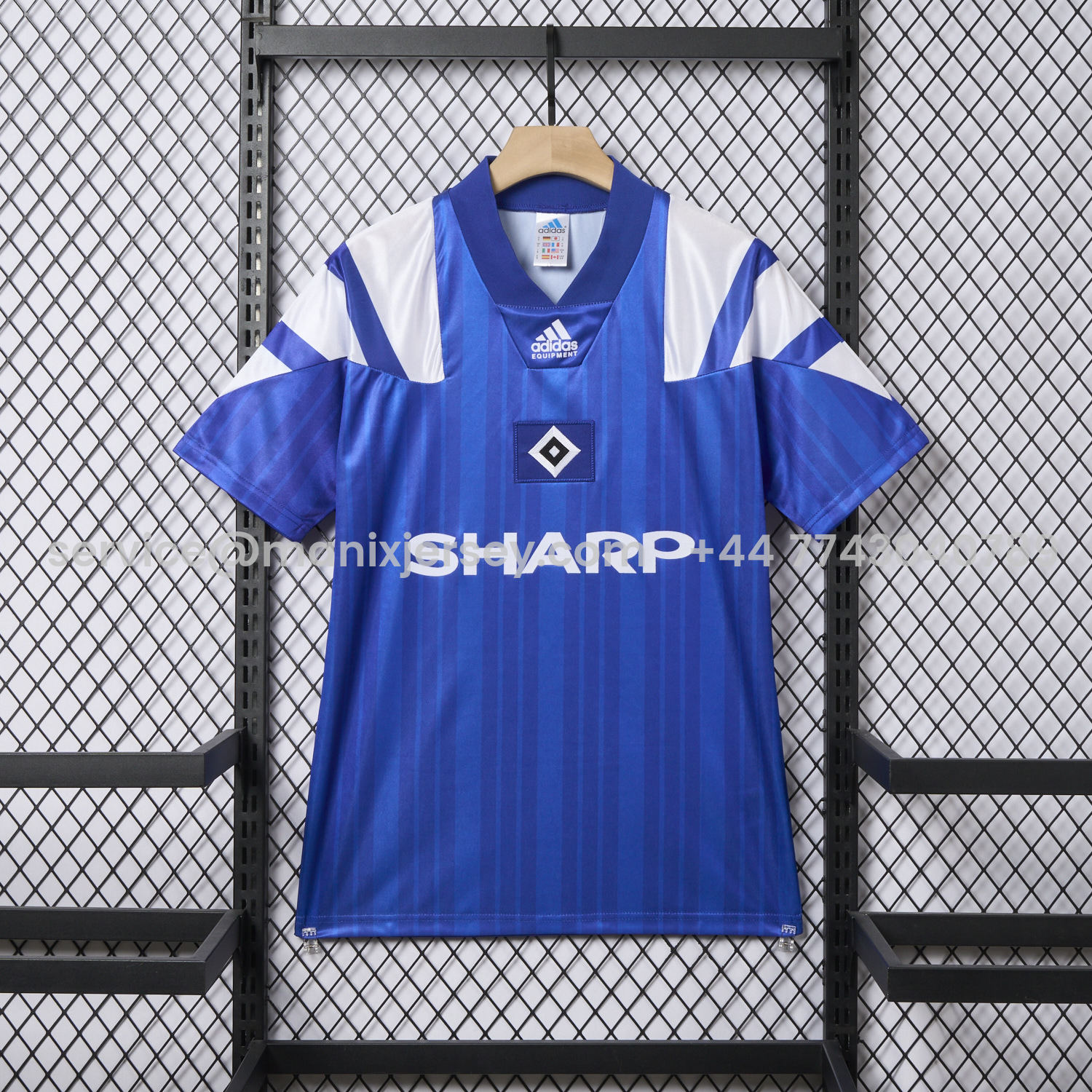 ManixJersey.com | Retro Hamburger SV 1992-93 Third Jersey -Customize Name, Number and Patch | Worldwide Shipping