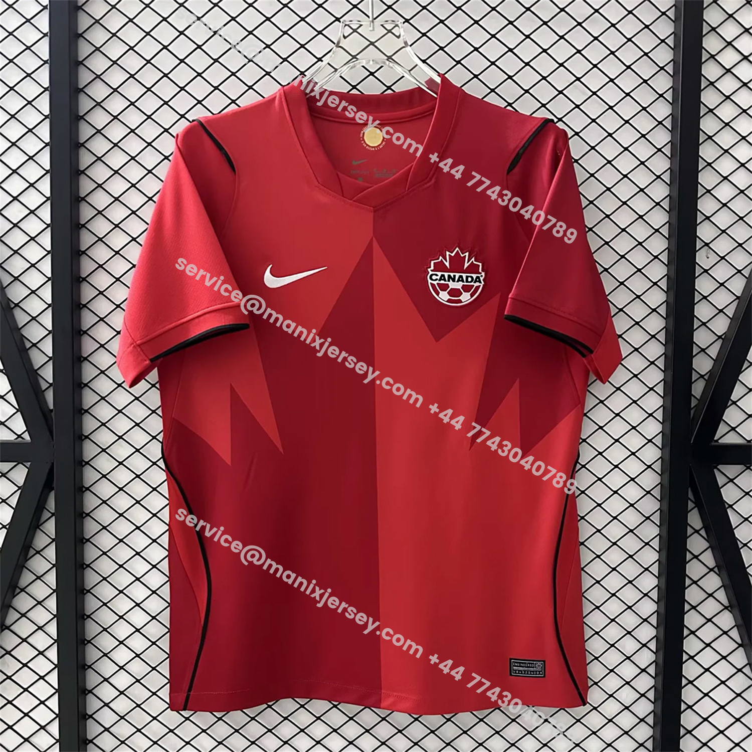 ManixJersey.com | Canada 2026 Home Jersey - Fans Version -Customize Name, Number and Patch | Worldwide Shipping