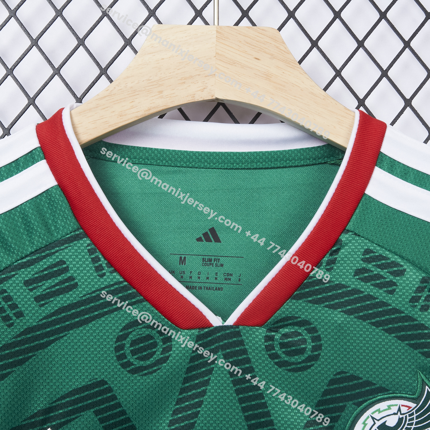 ManixJersey.com | Women's Mexico 2026 Home Cropped Jersey -Customize Name, Number and Patch | Worldwide Shipping