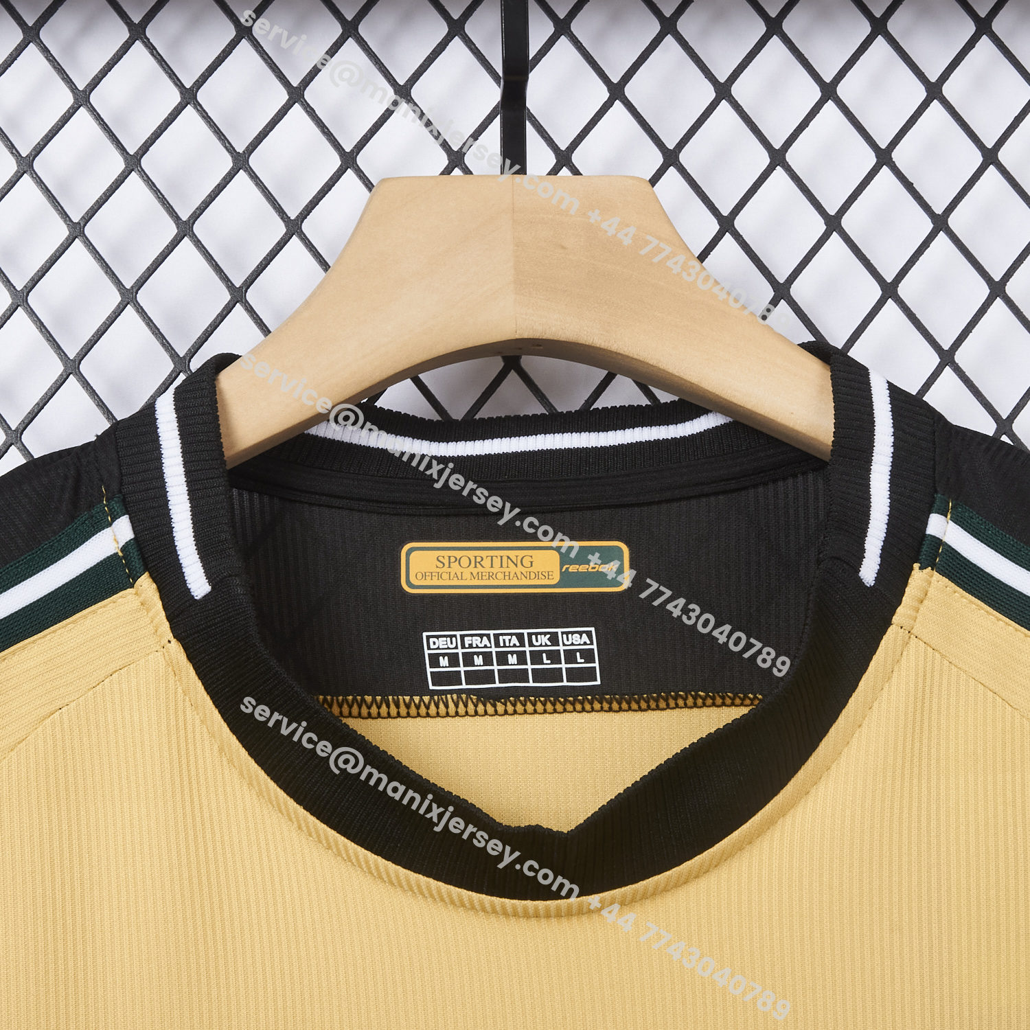 ManixJersey.com | Retro Sporting CP 03-04 Away Jersey -Customize Name, Number and Patch | Worldwide Shipping