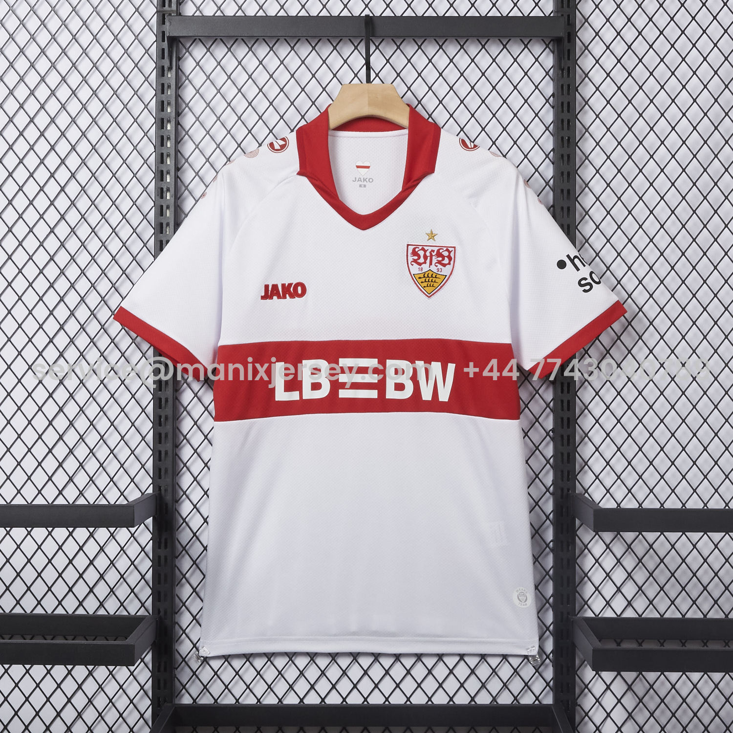 ManixJersey.com | VfB Stuttgart 24-25 DFB-Pokal Final Home Jersey - Fans Version -Customize Name, Number and Patch | Worldwide Shipping