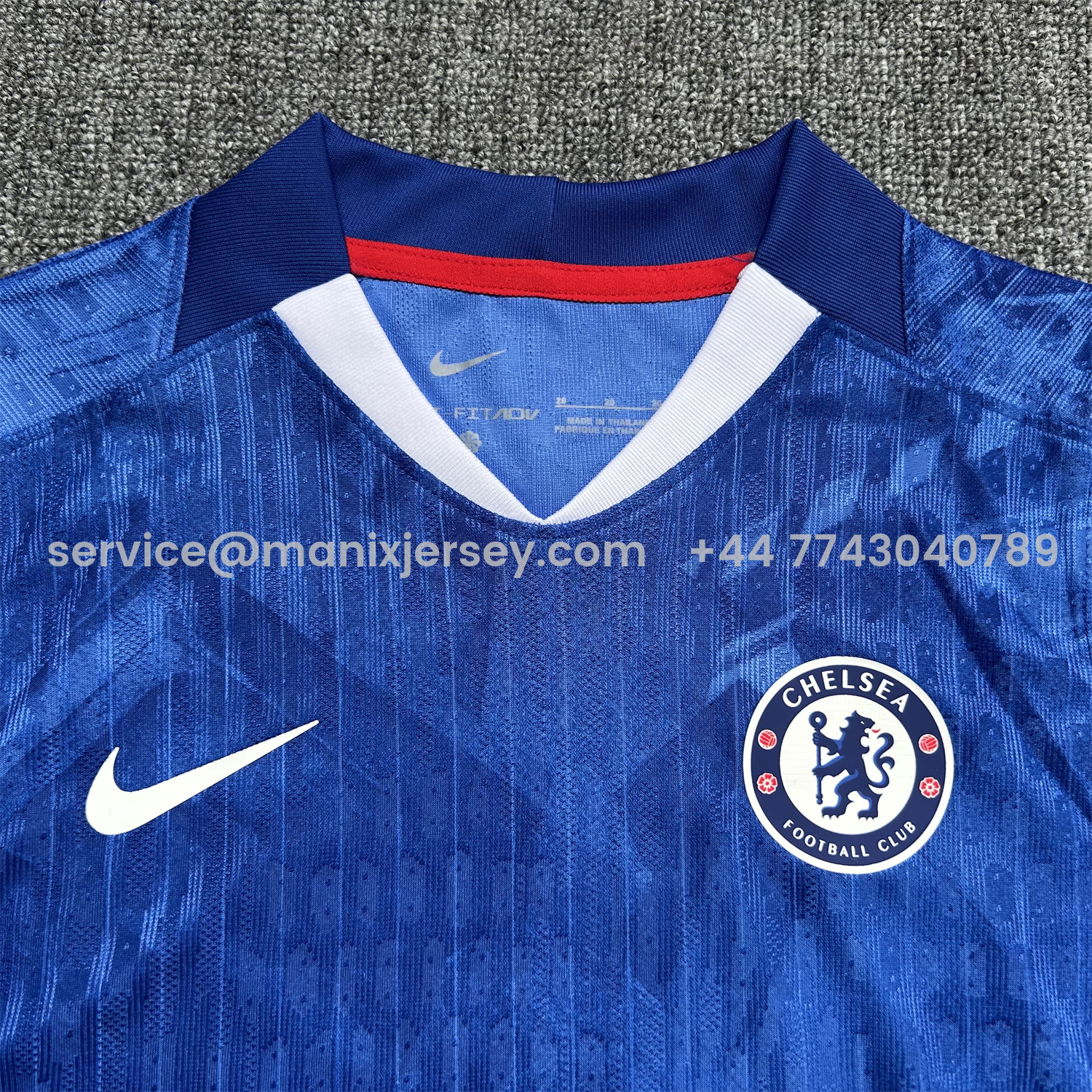 ManixJersey.com | C.H.E.L.S.E.A 25-26 Home Unsponsored Blue Kids Kit - Player Version -Customize Name, Number and Patch | Worldwide Shipping