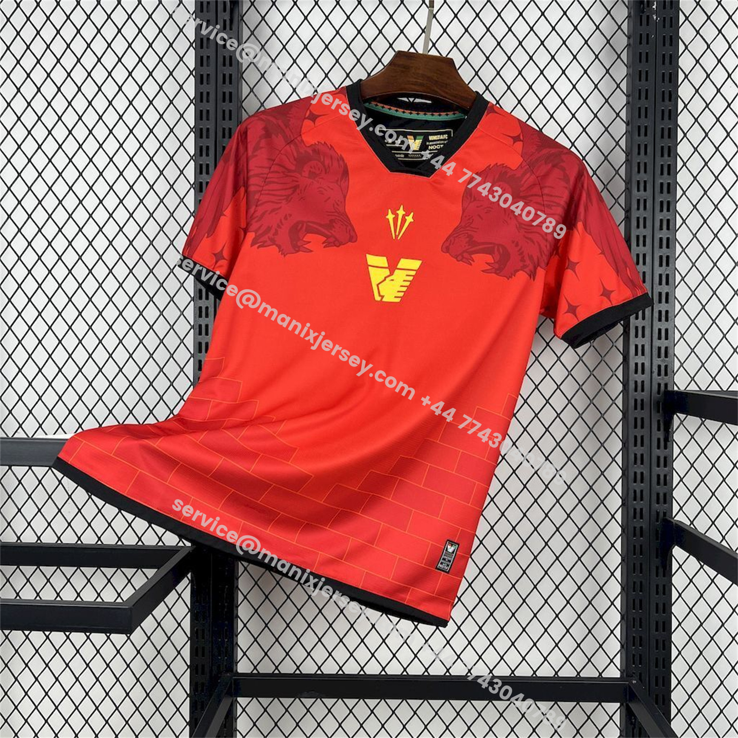 ManixJersey.com | Venezia FC 25-26 Fourth Red Unsponsored Jersey - Fans Version -Customize Name, Number and Patch | Worldwide Shipping