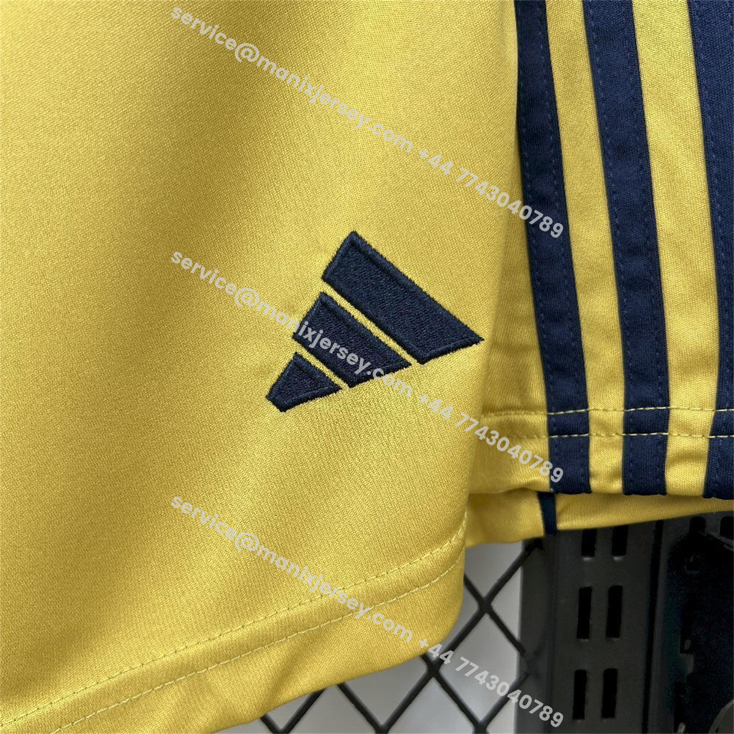 ManixJersey.com | Boca Juniors 25-26 Third Yellow Shorts - Fans Version -Customize Name, Number and Patch | Worldwide Shipping