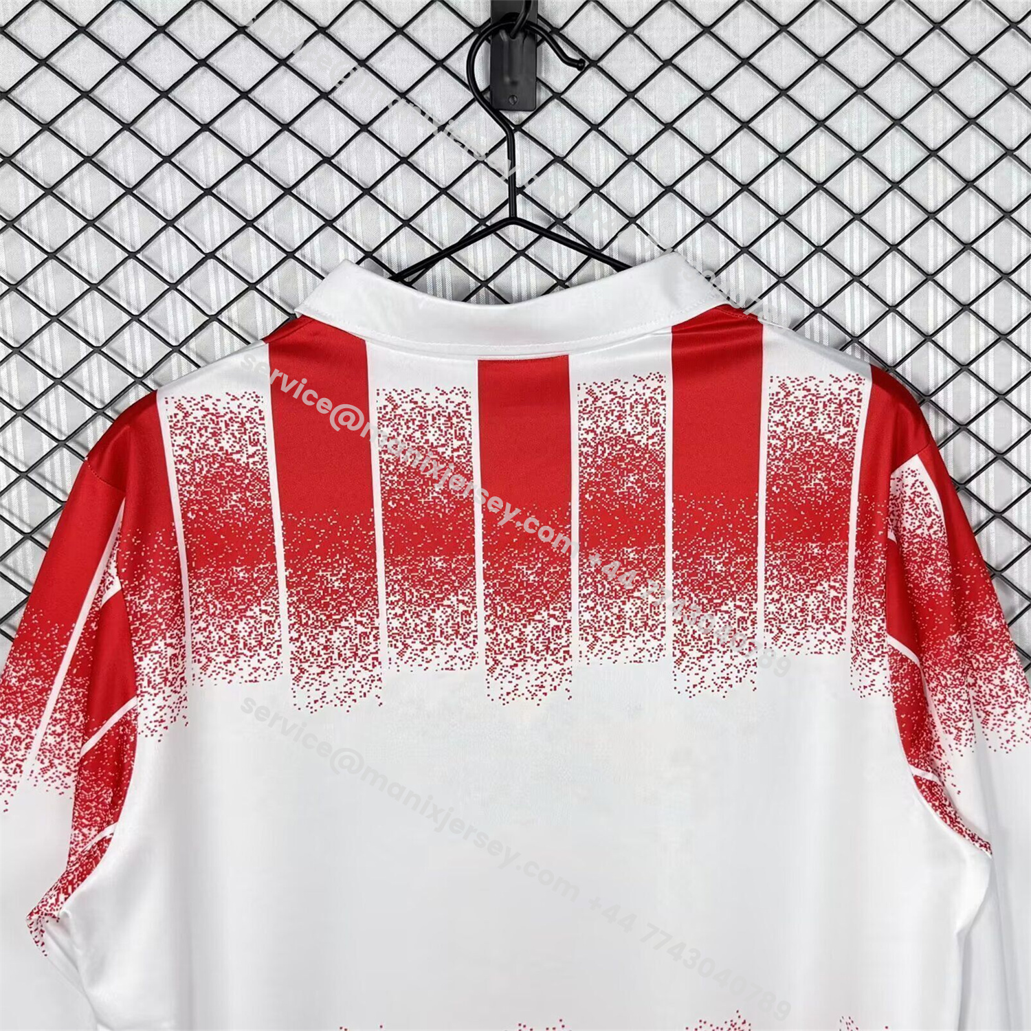 ManixJersey.com | Retro AS Cannes 1991-92 Home Long Sleeves Jersey -Customize Name, Number and Patch | Worldwide Shipping