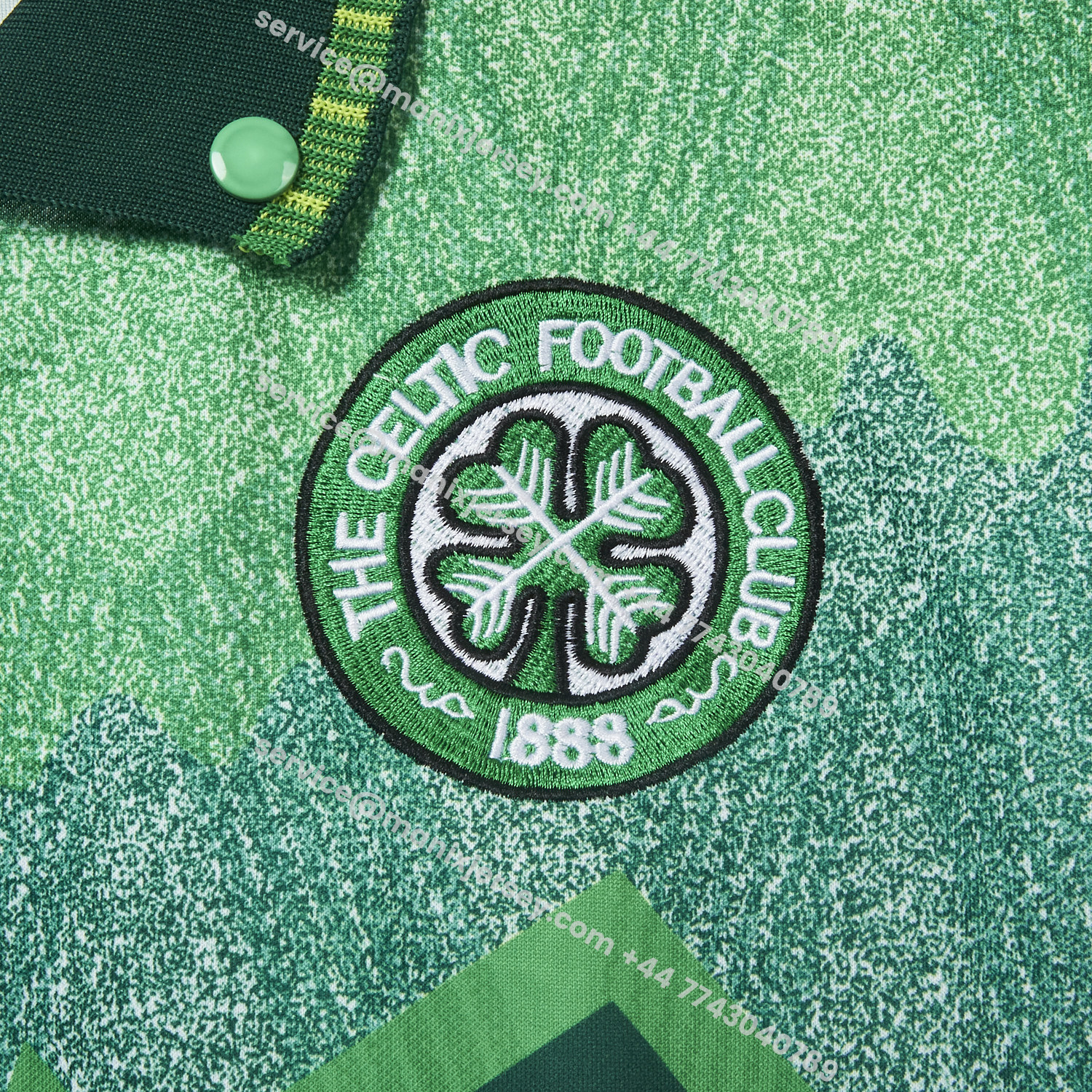 ManixJersey.com | Retro Celtic 1991-92 Away Jersey -Customize Name, Number and Patch | Worldwide Shipping