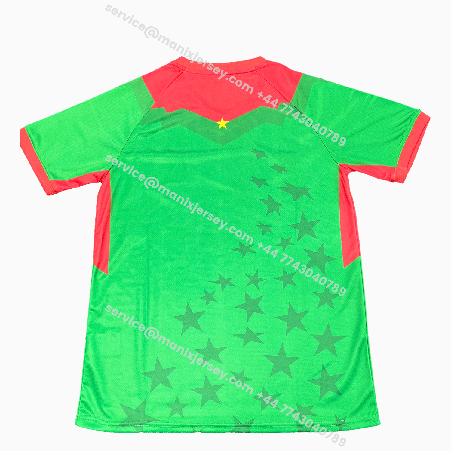 ManixJersey.com | Burkina Faso 2026 Home Stars Green Special Jersey - Fans Version -Customize Name, Number and Patch | Worldwide Shipping