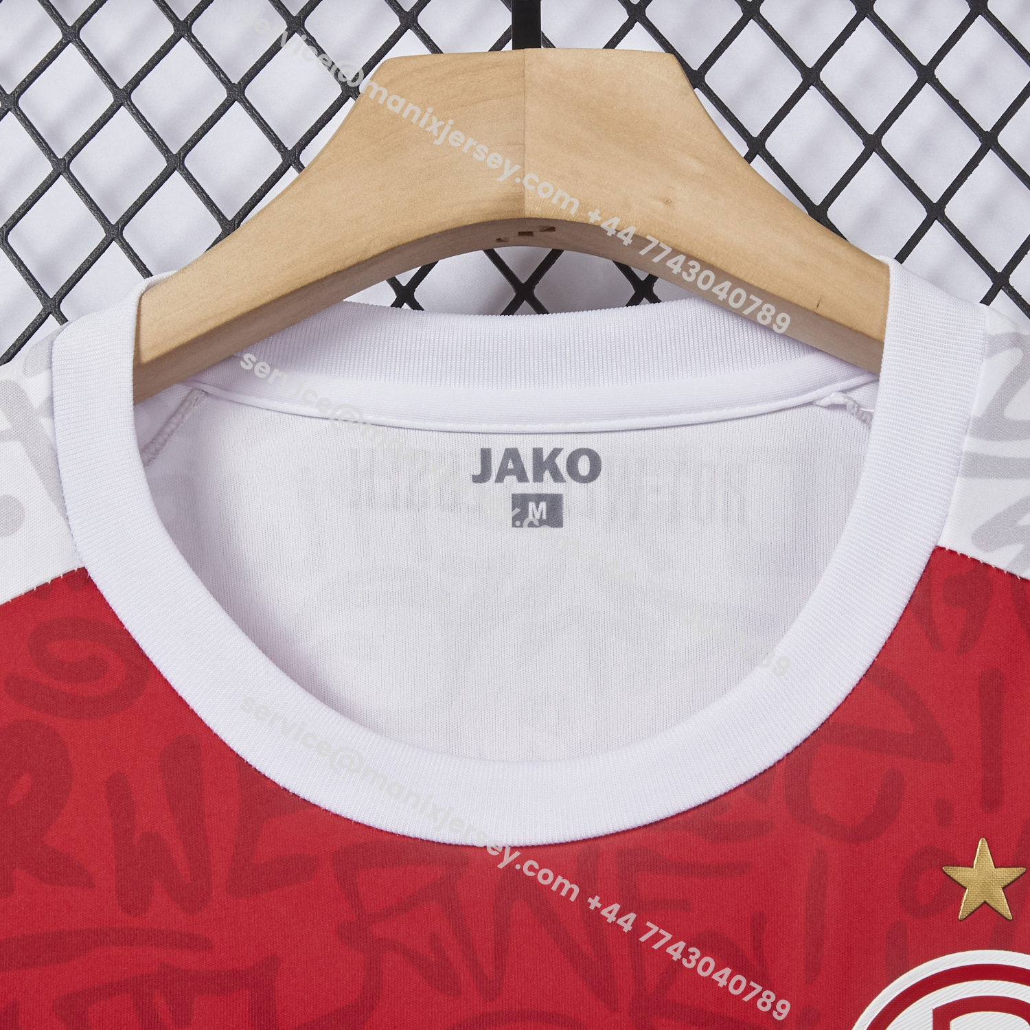 ManixJersey.com | Rot-Weiss Essen 25-26 Home Jersey - Fans Version -Customize Name, Number and Patch | Worldwide Shipping