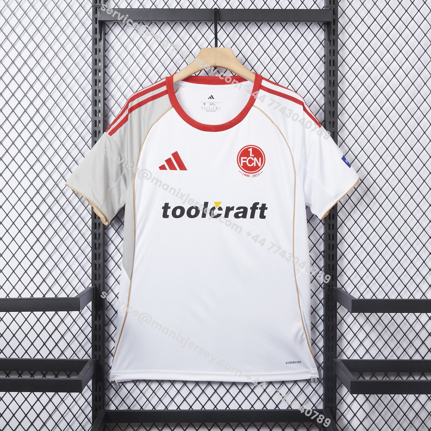 ManixJersey.com | Nürnberg 25-26 Away Jersey - Fans Version -Customize Name, Number and Patch | Worldwide Shipping