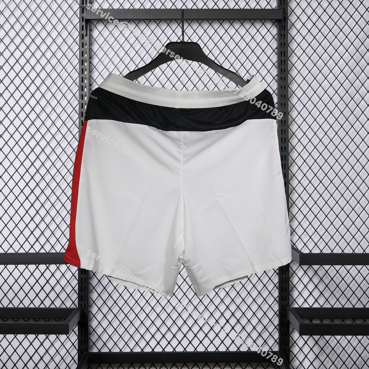 ManixJersey.com | AC Milan 25-26 Away White Shorts - Player Version -Customize Name, Number and Patch | Worldwide Shipping