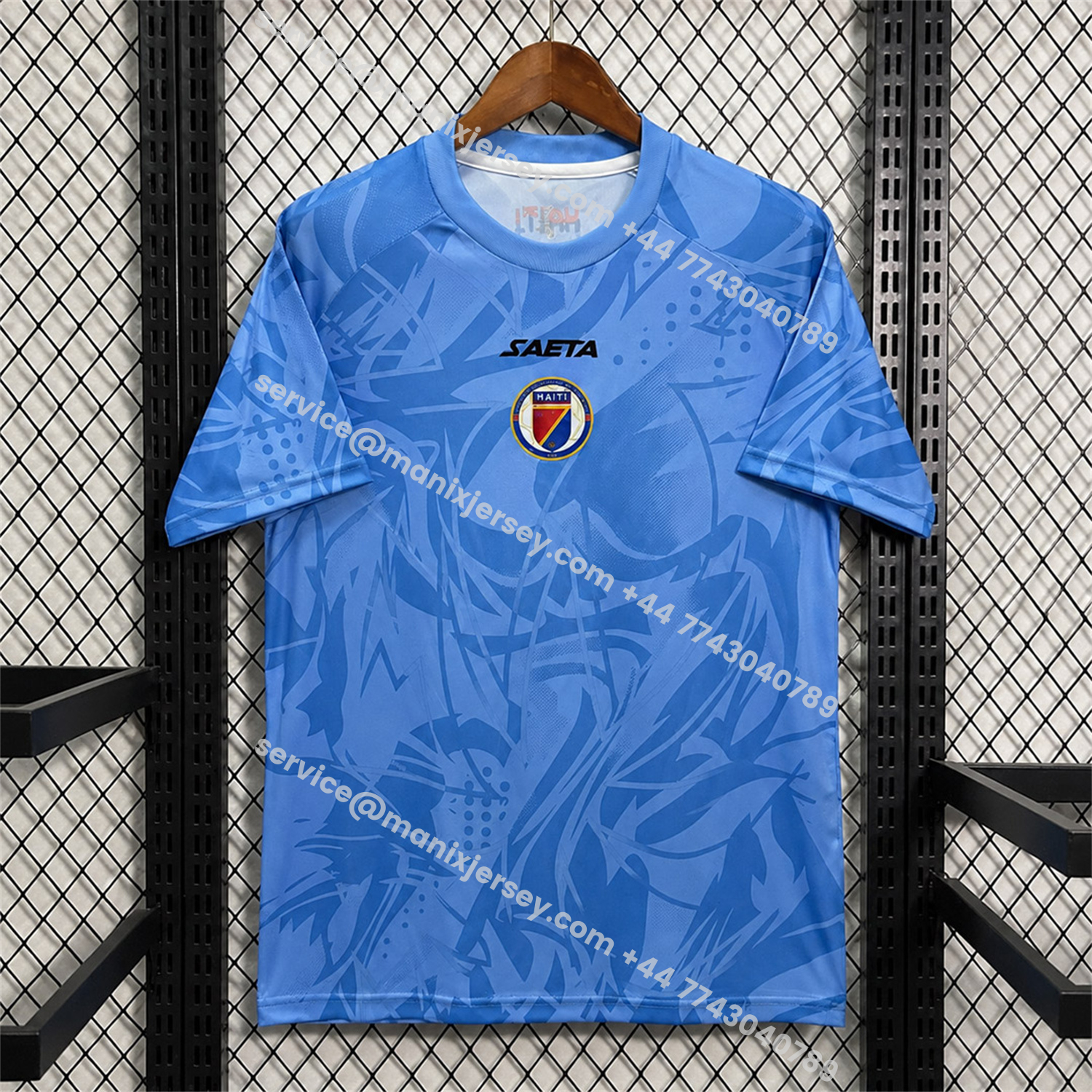 Haiti 26-27 Blue Goalkeeper Jersey - Fans Version:football jersey mysite: unitedjerseyfootball 邓江浪:football