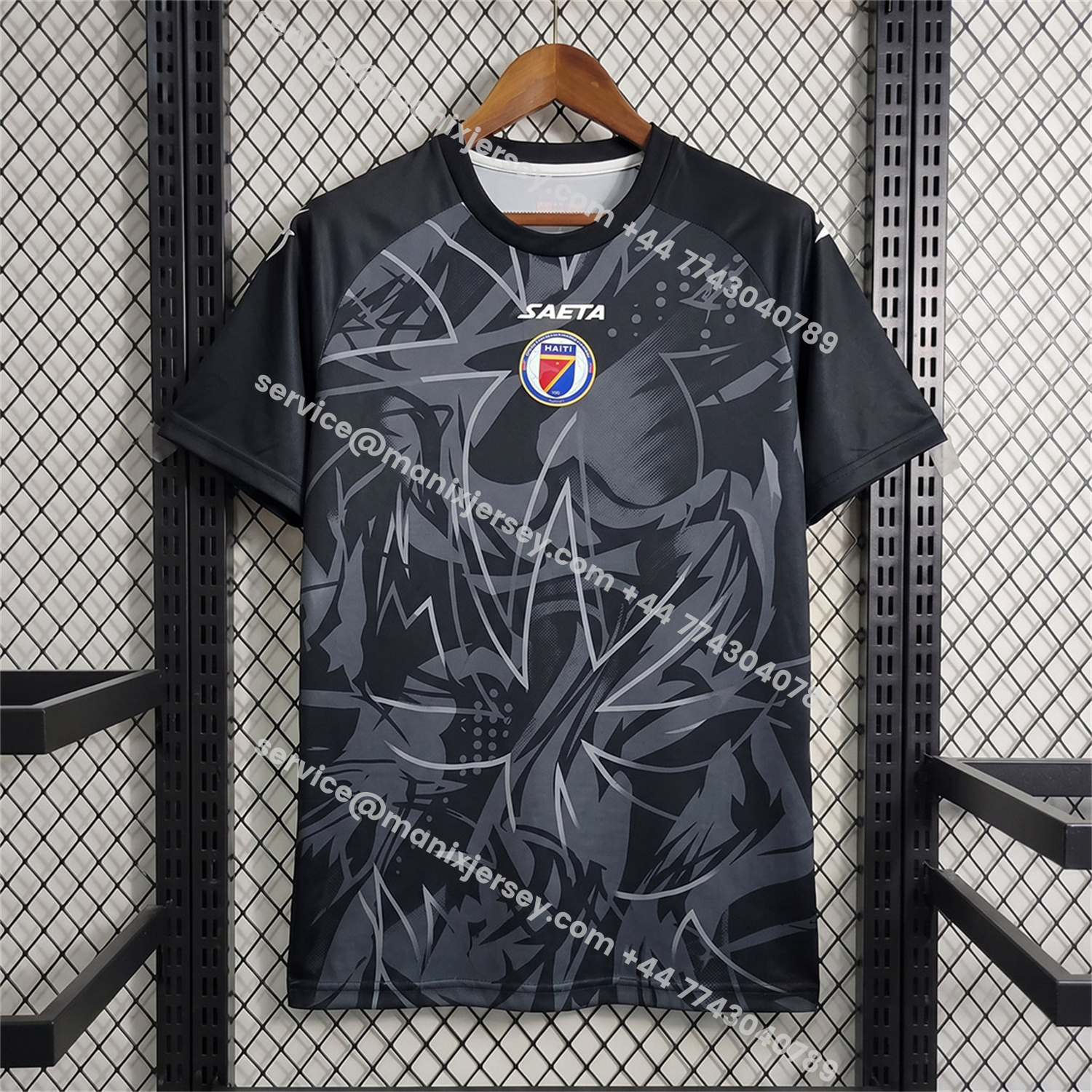 Haiti 26-27 Black Goalkeeper Jersey - Fans Version:football jersey mysite: unitedjerseyfootball 邓江浪:football