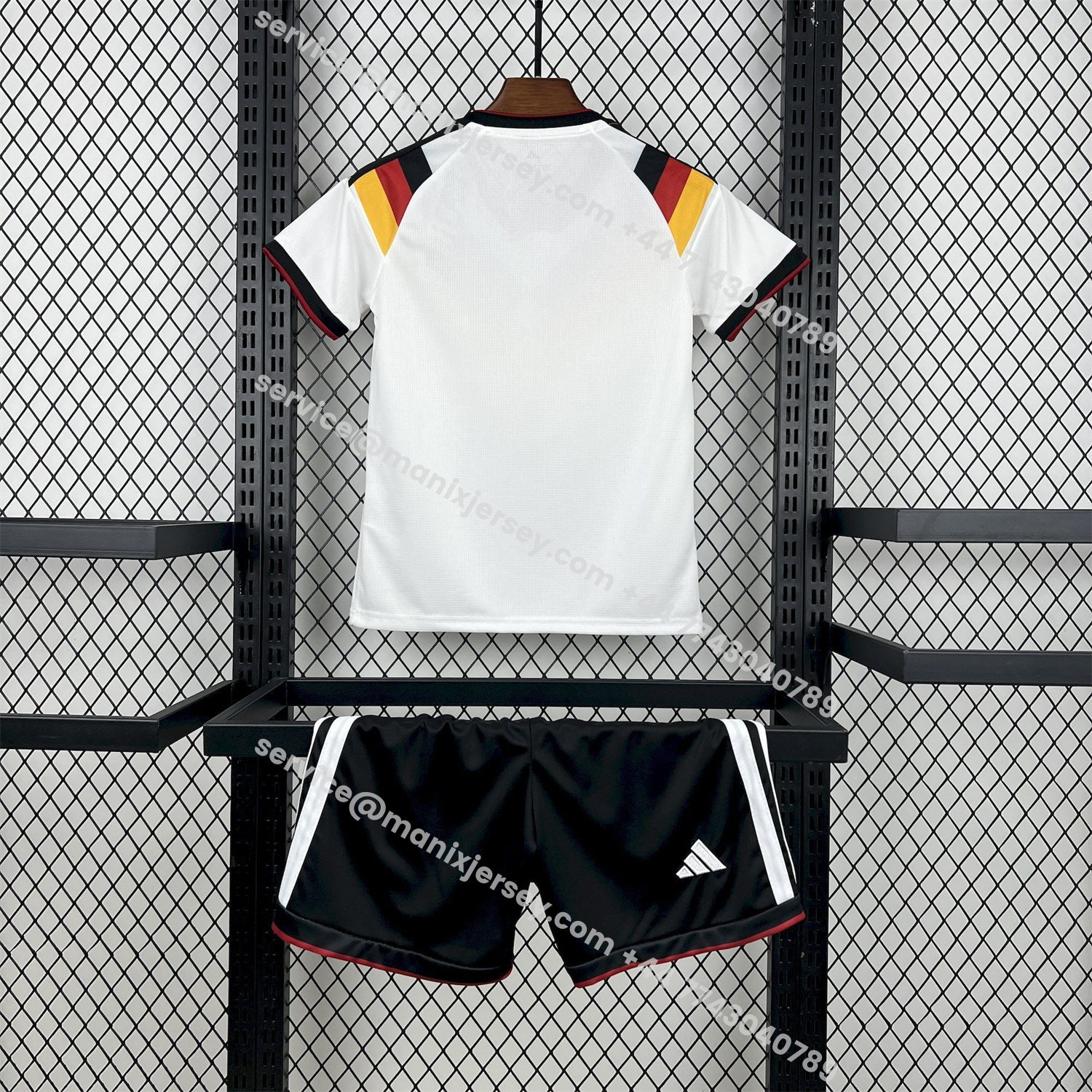 ManixJersey.com | Germany 2026 Home Kids Kit - Fans Version -Customize Name, Number and Patch | Worldwide Shipping