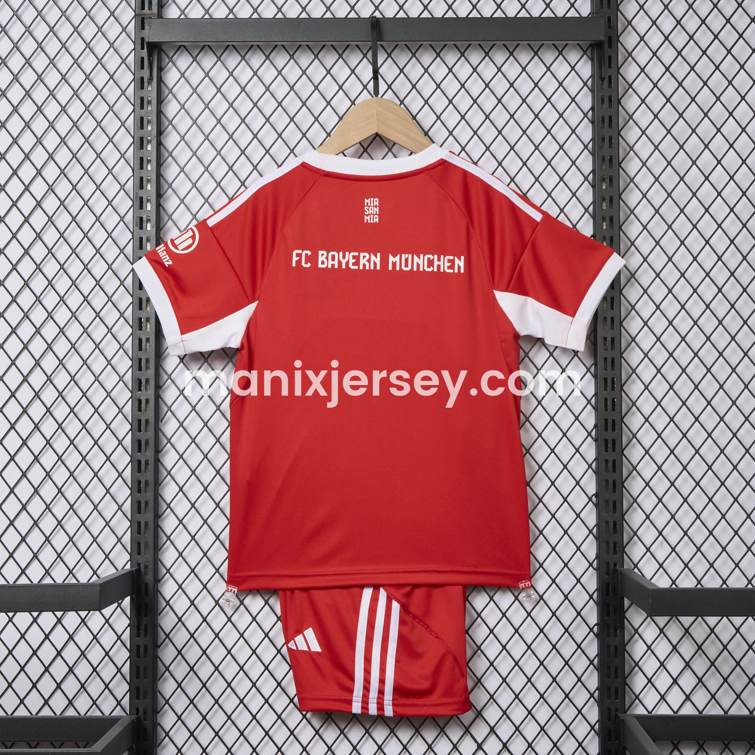 ManixJersey.com | Bayern Munich 25-26 Home Kids Kit -Customize Name, Number and Patch | Worldwide Shipping