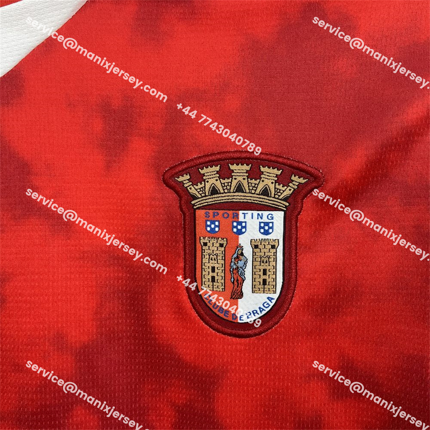 ManixJersey.com | Braga 25-26 Home Jersey - Fans Version -Customize Name, Number and Patch | Worldwide Shipping