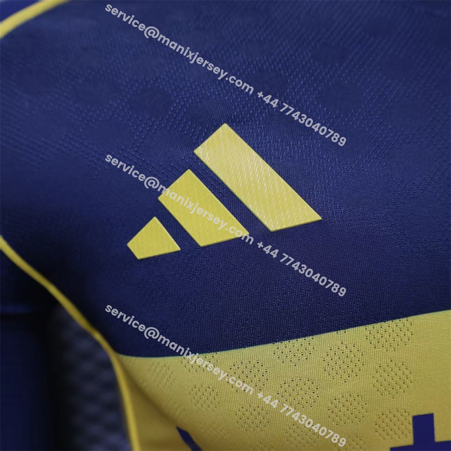 ManixJersey.com | Boca Juniors 25-26 Home Long Sleeves Jersey - Player Version -Customize Name, Number and Patch | Worldwide Shipping