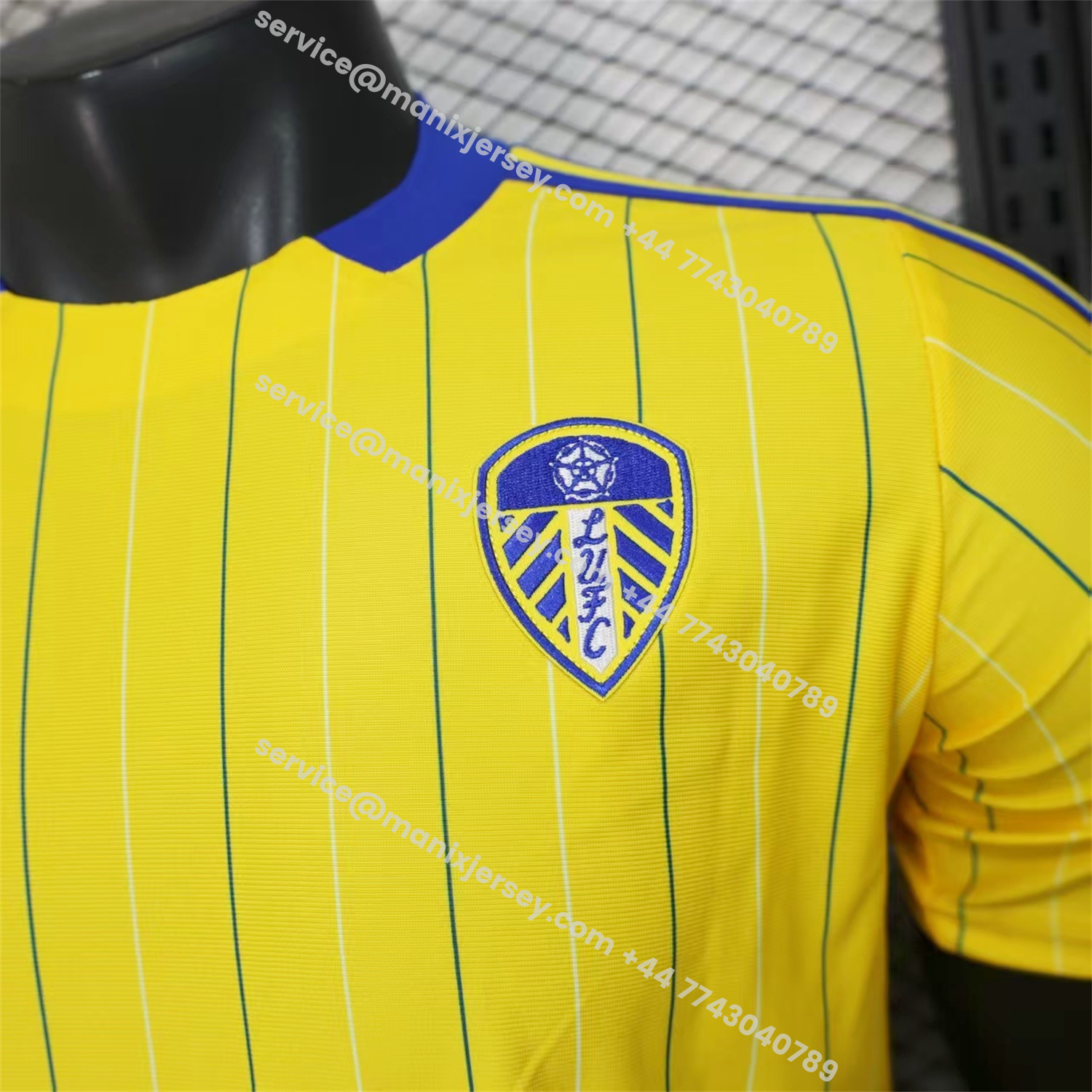 ManixJersey.com | Leeds United 25-26 Icon Travel Special Edition Yellow Jersey - Player Version -Customize Name, Number and Patch | Worldwide Shipping