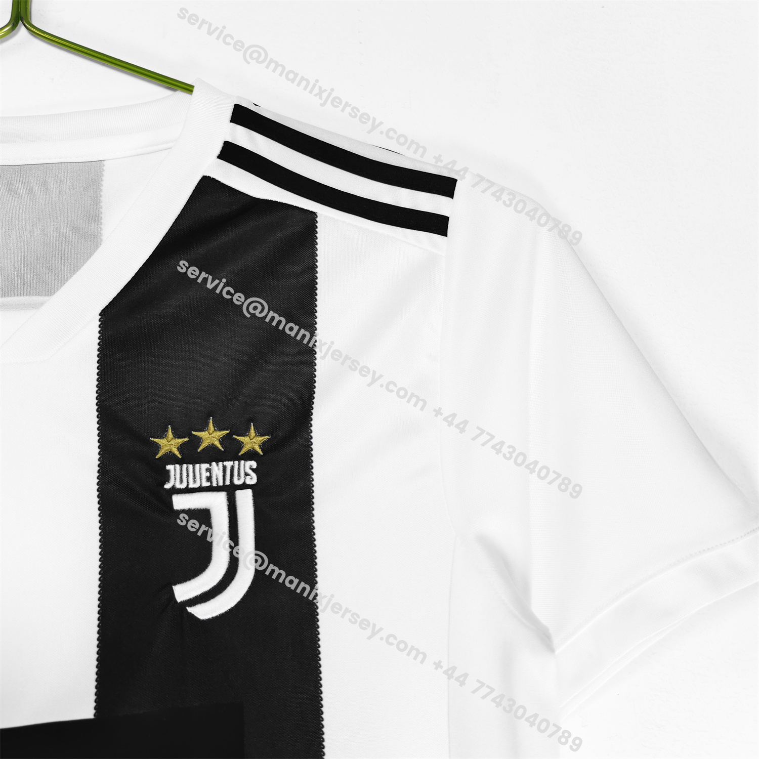 ManixJersey.com | Retro Juventus 2018-19 Home Jersey - Fans Version -Customize Name, Number and Patch | Worldwide Shipping