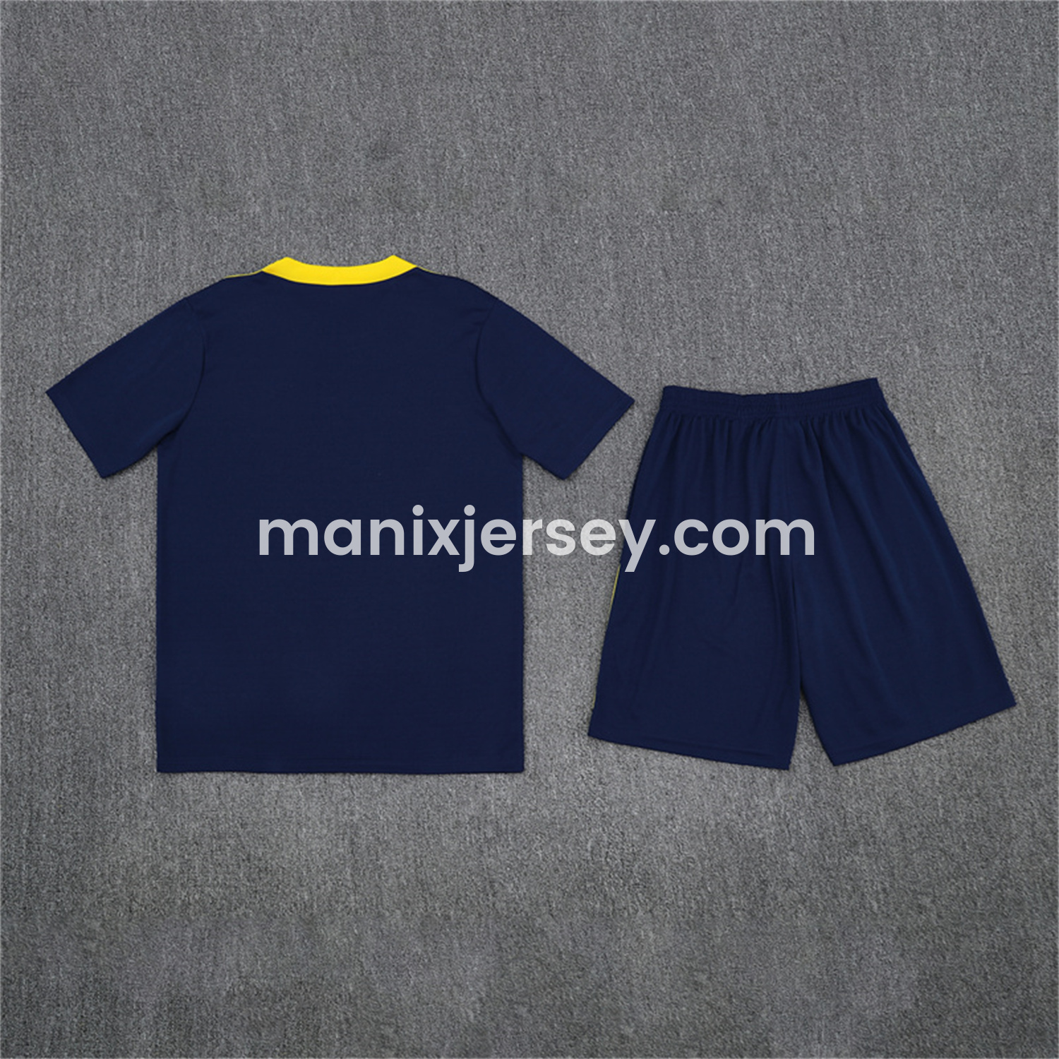 ManixJersey.com | Atletico Madrid 25-26 Kids Short-Sleeve Training Set - Royal Blue -Customize Name, Number and Patch | Worldwide Shipping