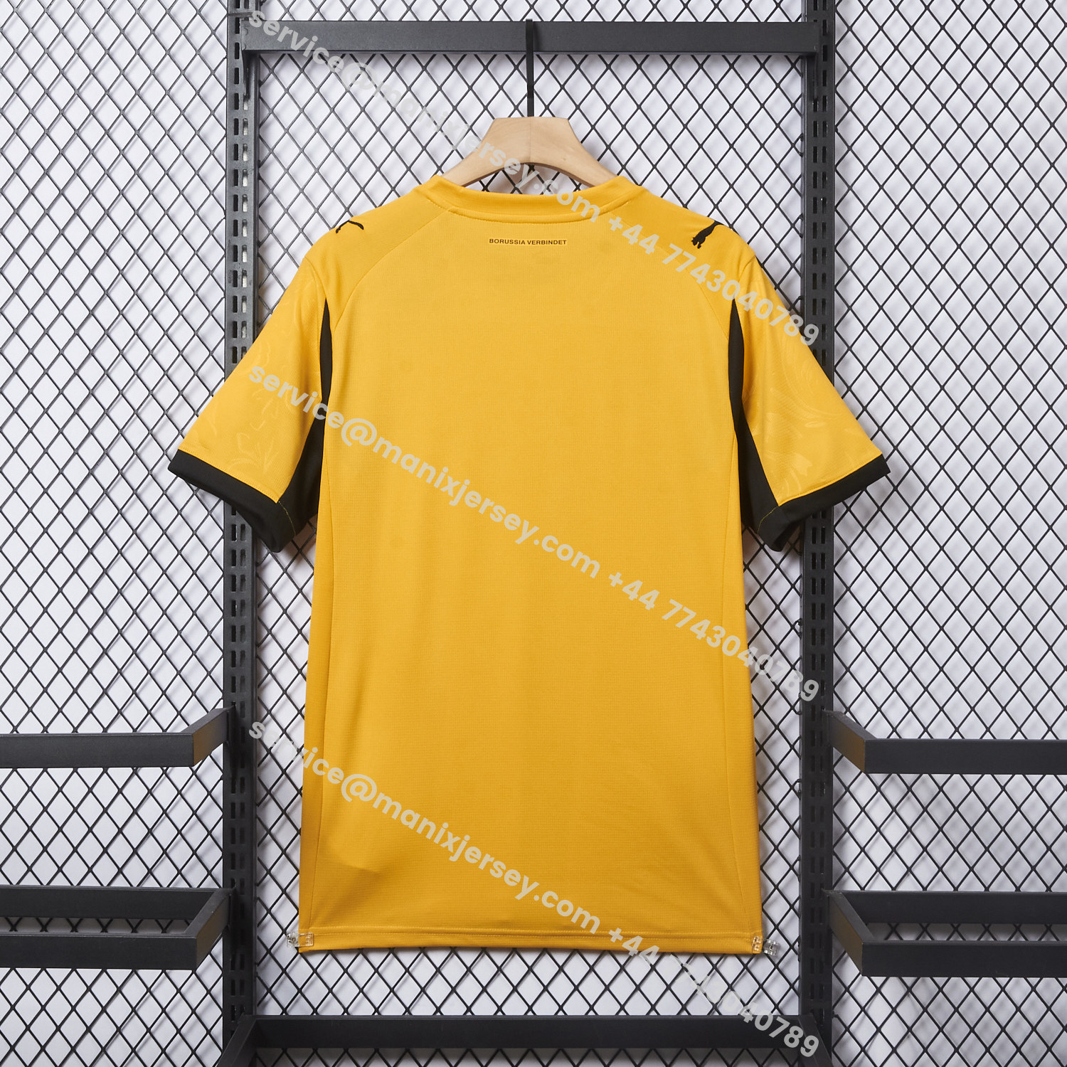 ManixJersey.com | Dortmund 25-26 Yellow Cup Jersey With Sponsors - Fans Version -Customize Name, Number and Patch | Worldwide Shipping