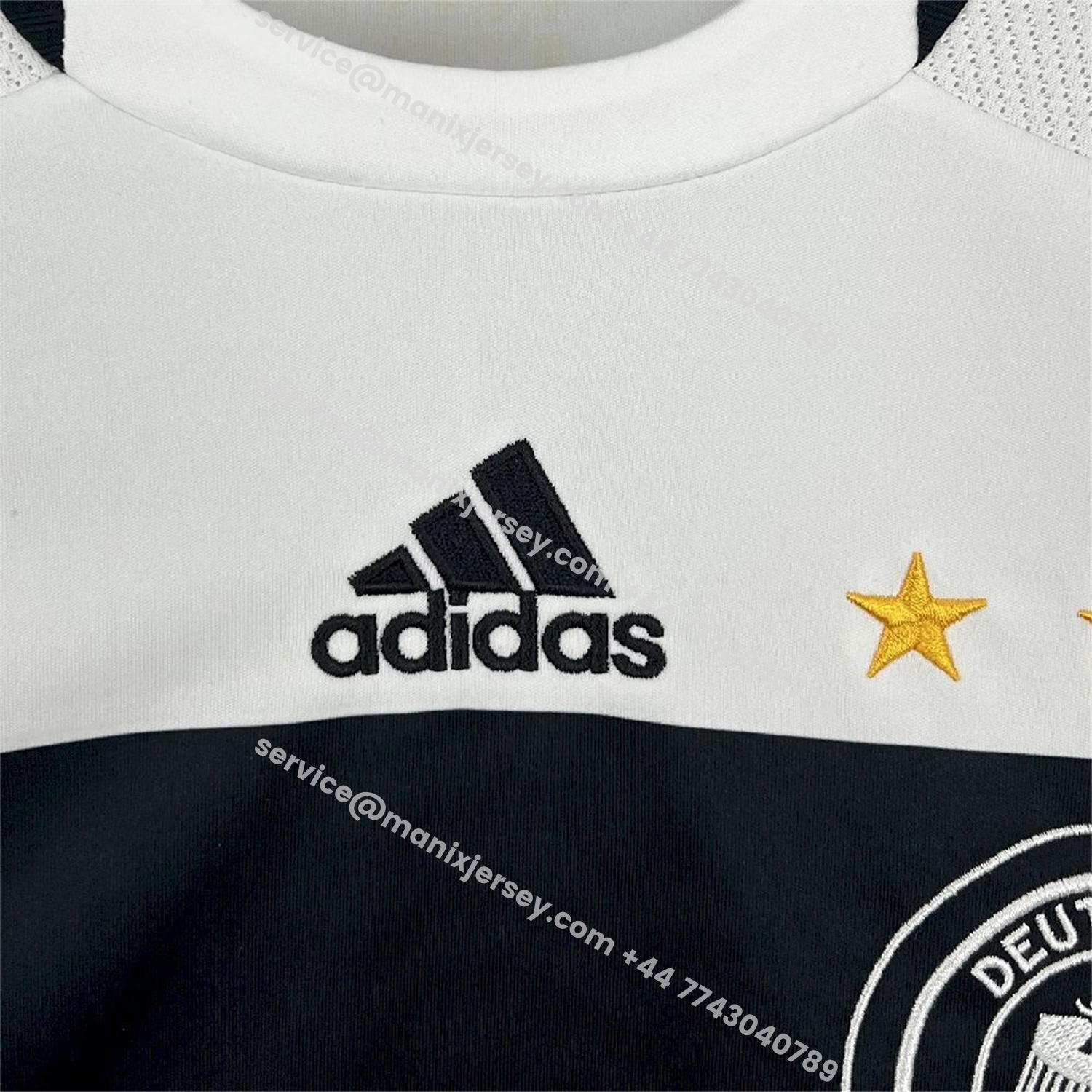 ManixJersey.com | Retro Germany 2008 Home Jersey -Customize Name, Number and Patch | Worldwide Shipping