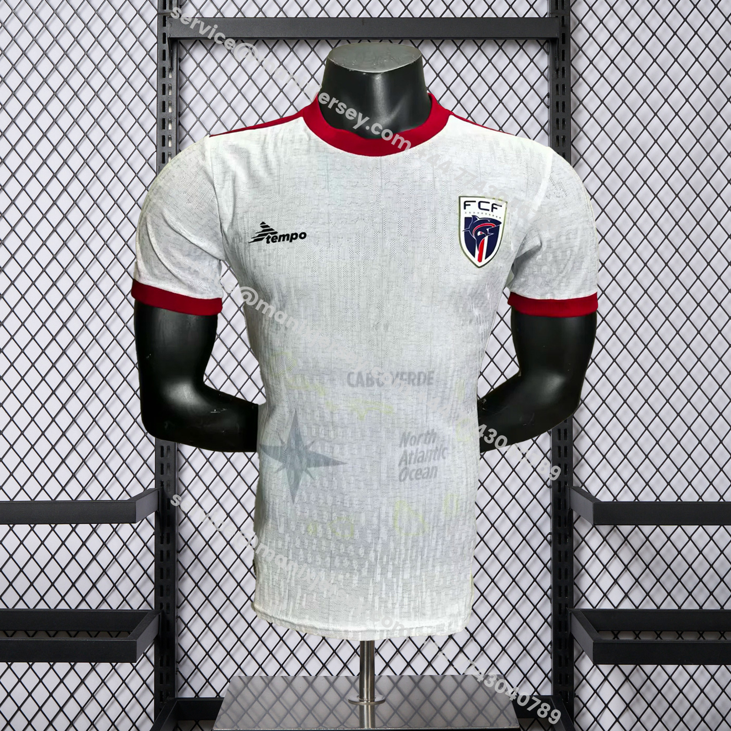 ManixJersey.com | Cabo Verde 2026 Away Jersey - Player Version -Customize Name, Number and Patch | Worldwide Shipping