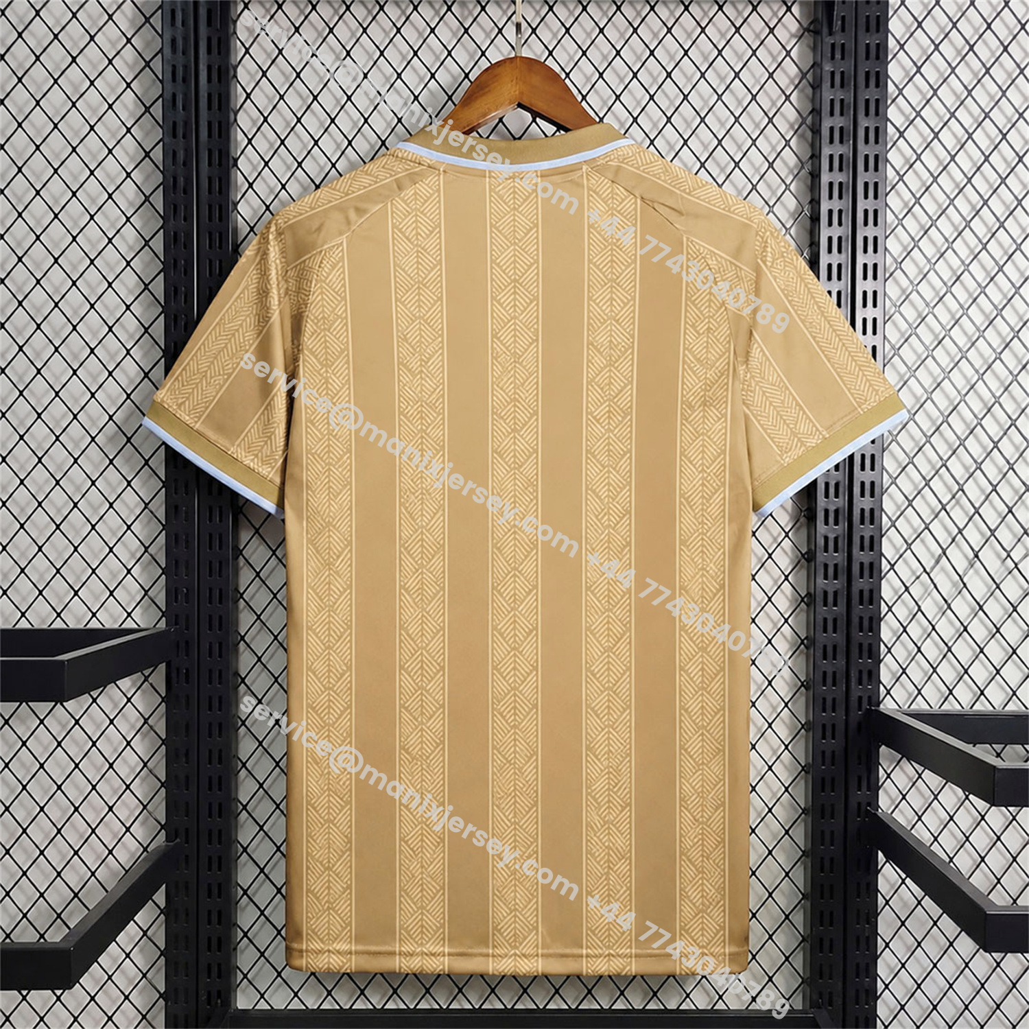 South Africa 2026 Gold Stripes Special Jersey - Fans Version:football jersey mysite: unitedjerseyfootball 邓江浪:football