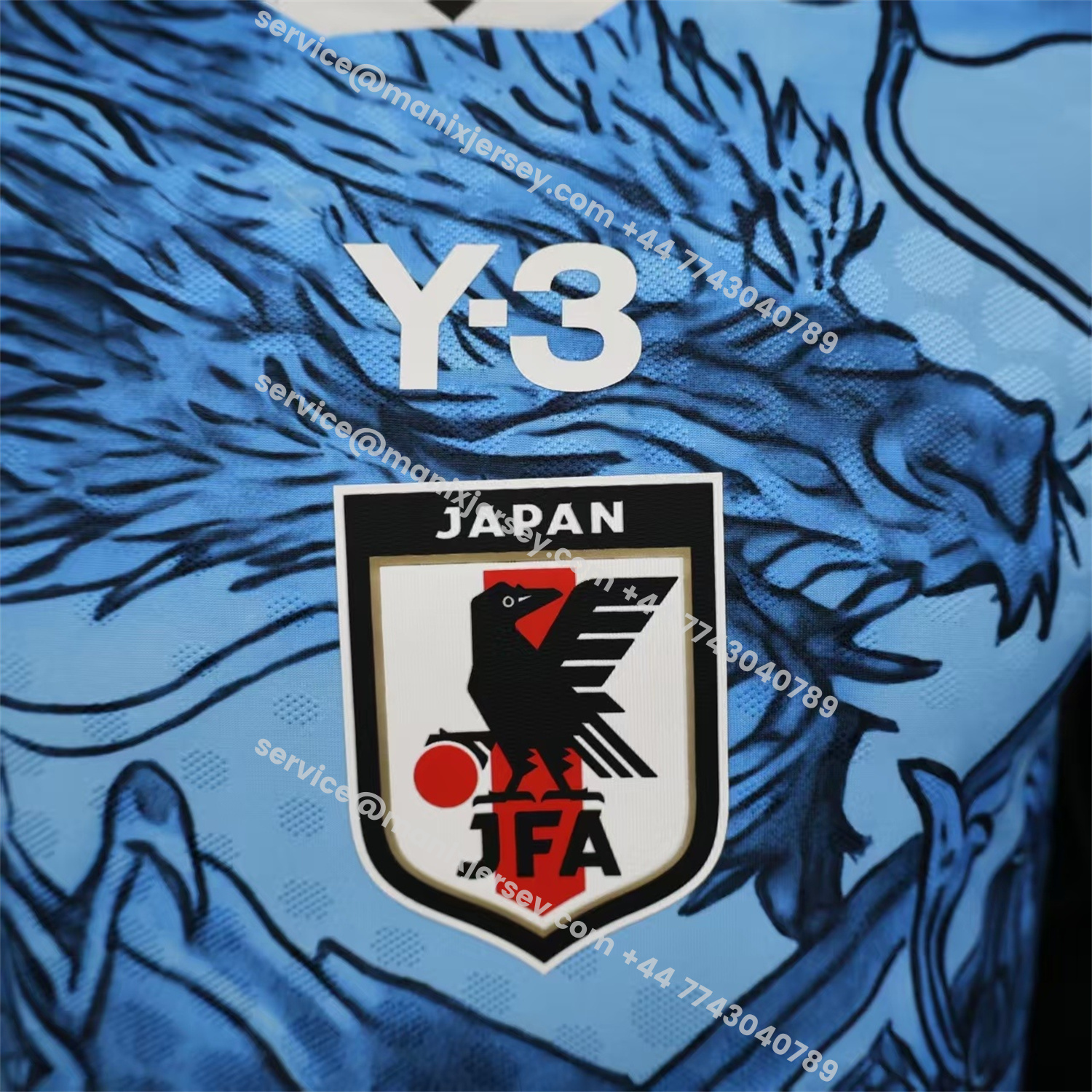 ManixJersey.com | Japan 25-26 Y3 Samurai And Dragon Special Jersey - Player Version -Customize Name, Number and Patch | Worldwide Shipping