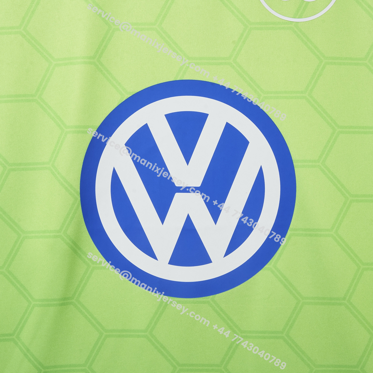 ManixJersey.com | Retro Wolfsburg 1997-98 Home Jersey -Customize Name, Number and Patch | Worldwide Shipping