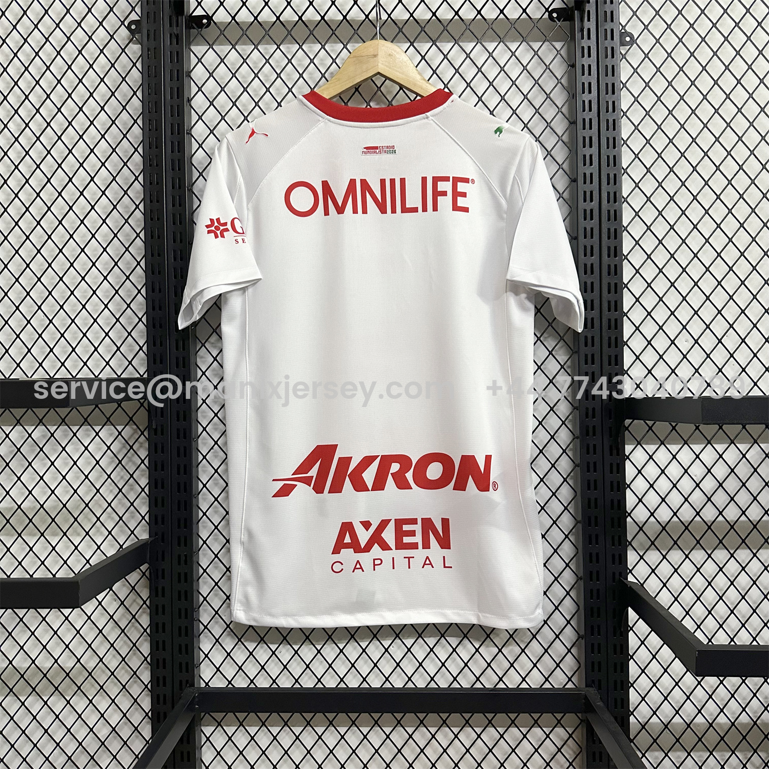 ManixJersey.com | Chivas de Guadalajara 25-26 Away Jersey - Fans Version -Customize Name, Number and Patch | Worldwide Shipping