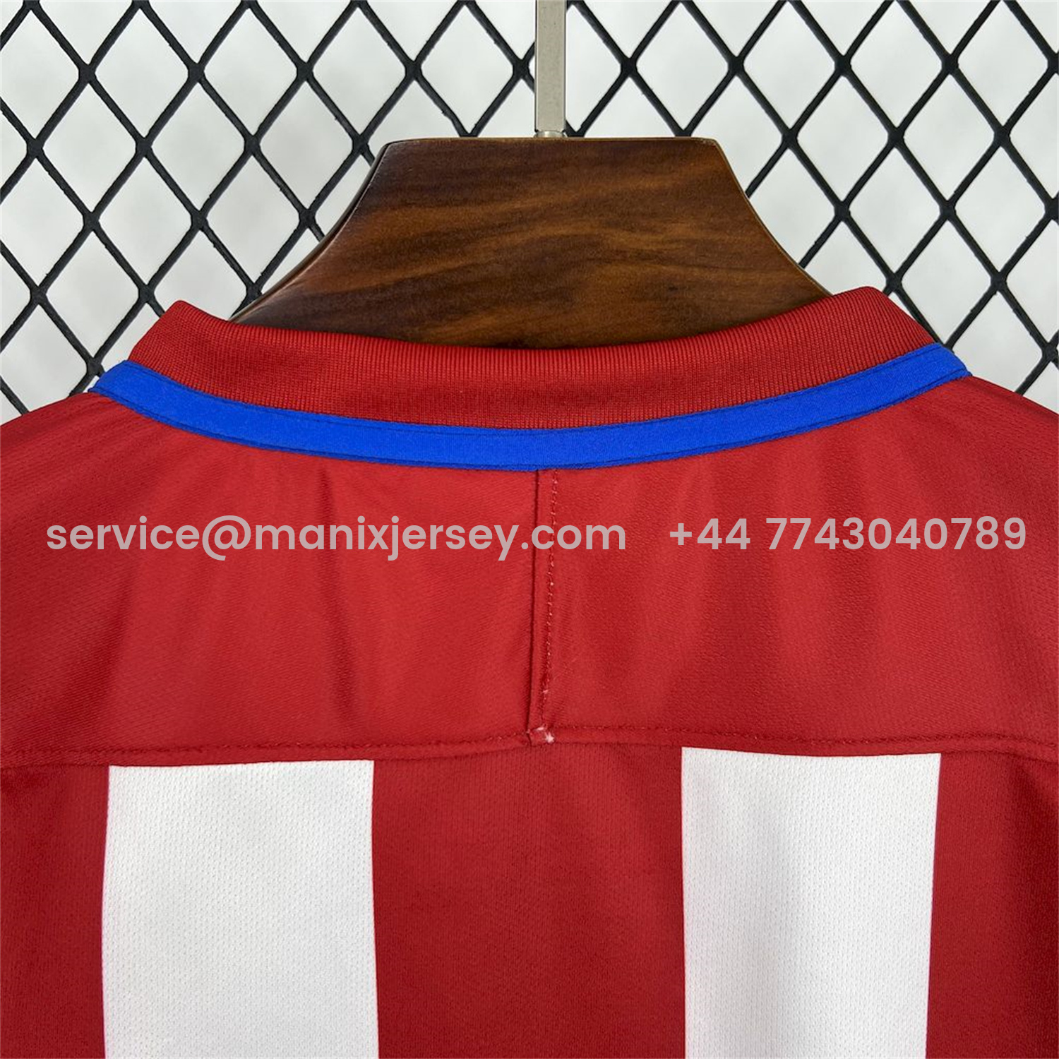 ManixJersey.com | Retro Atletico Madrid 2016-17 Home Jersey -Customize Name, Number and Patch | Worldwide Shipping