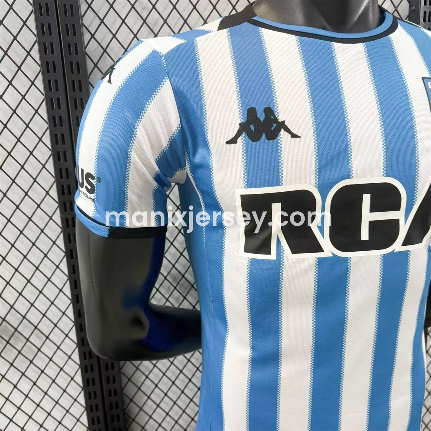 ManixJersey.com | Racing Club de Avellaneda 24-25 Home Jersey - Player Version -Customize Name, Number and Patch | Worldwide Shipping