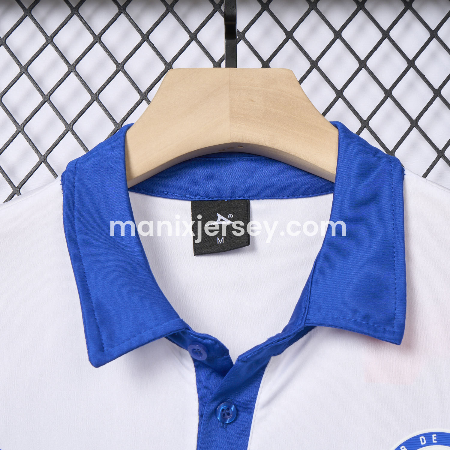 ManixJersey.com | Cruz Azul 25-26 White Special Edition Polo Shirt -Customize Name, Number and Patch | Worldwide Shipping