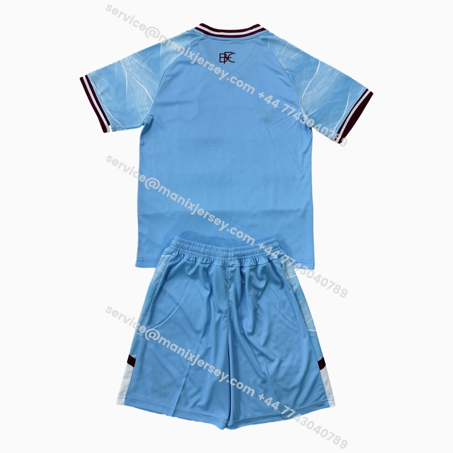 ManixJersey.com | Burnley 25-26 Away Men's Adult Jersey Set - Fans Version -Customize Name, Number and Patch | Worldwide Shipping