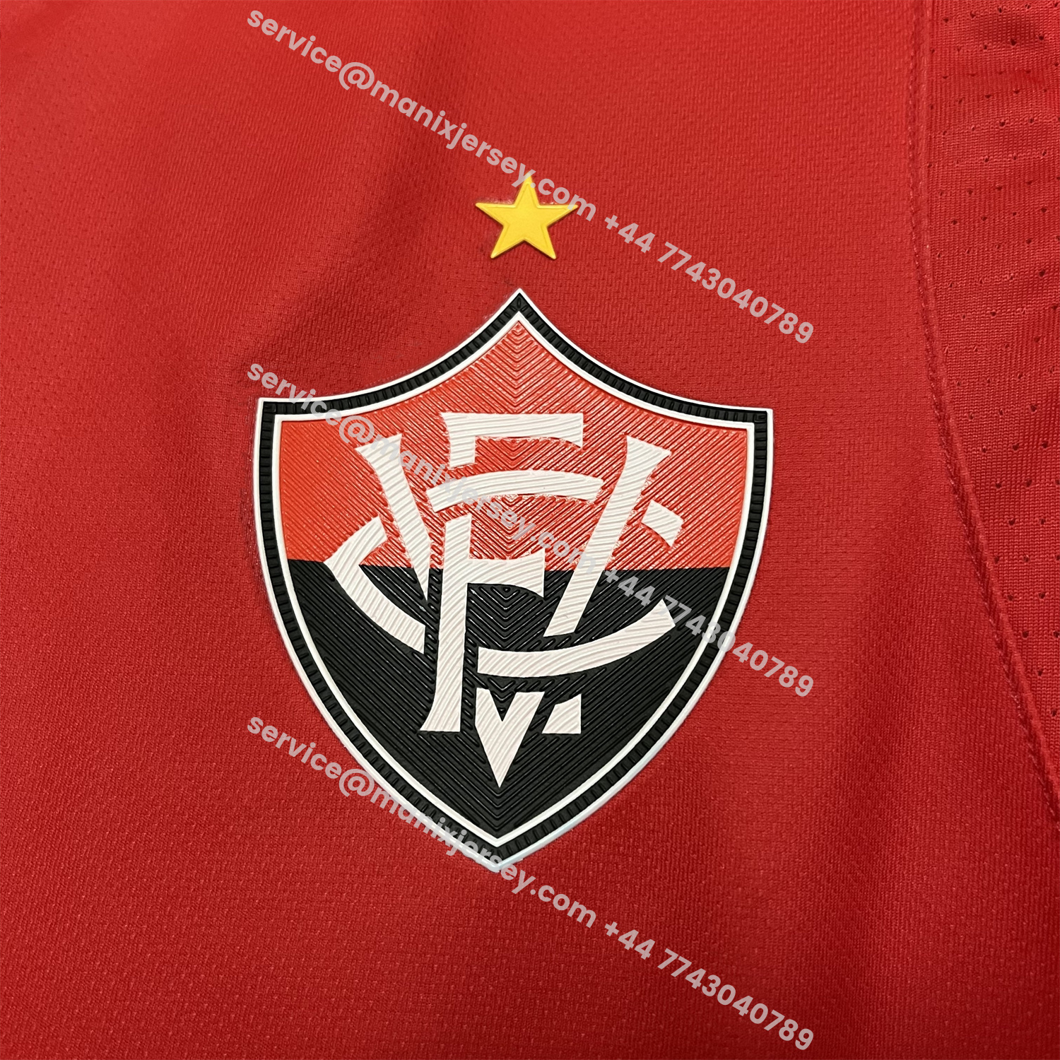 ManixJersey.com | Esporte Clube Vitória 25-26 Third Black Jersey - Fans Version -Customize Name, Number and Patch | Worldwide Shipping