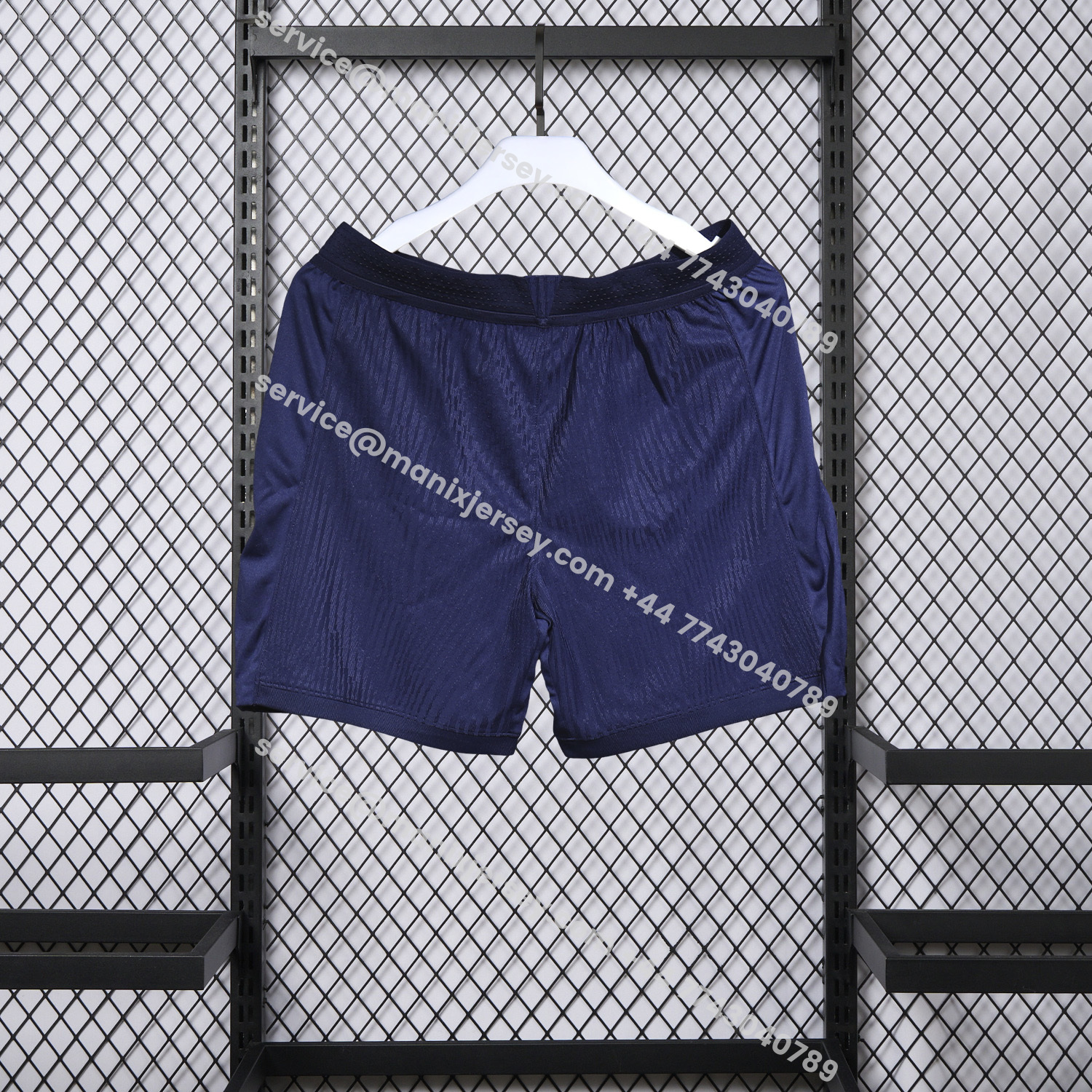 ManixJersey.com | Paris Saint-Germain PSG 25-26 Home Blue Shorts - Player Version -Customize Name, Number and Patch | Worldwide Shipping