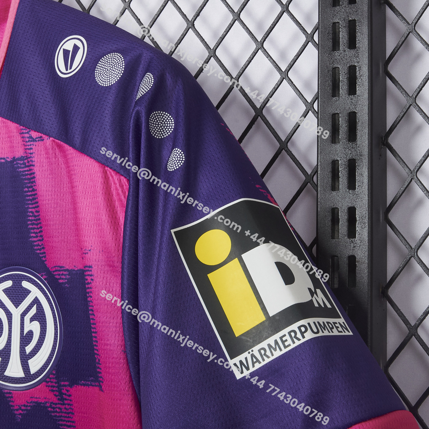 ManixJersey.com | Mainz 25-26 Away Purple Jersey - Fans Version -Customize Name, Number and Patch | Worldwide Shipping