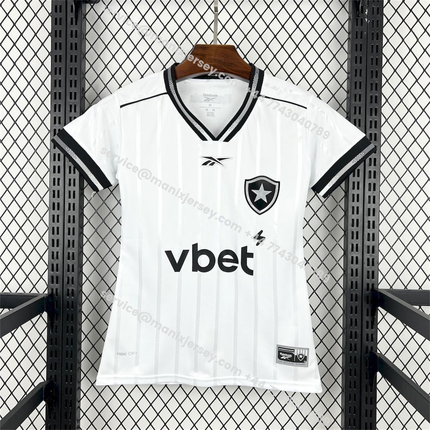 ManixJersey.com | Women's Botafogo 25-26 Third White Jersey -Customize Name, Number and Patch | Worldwide Shipping