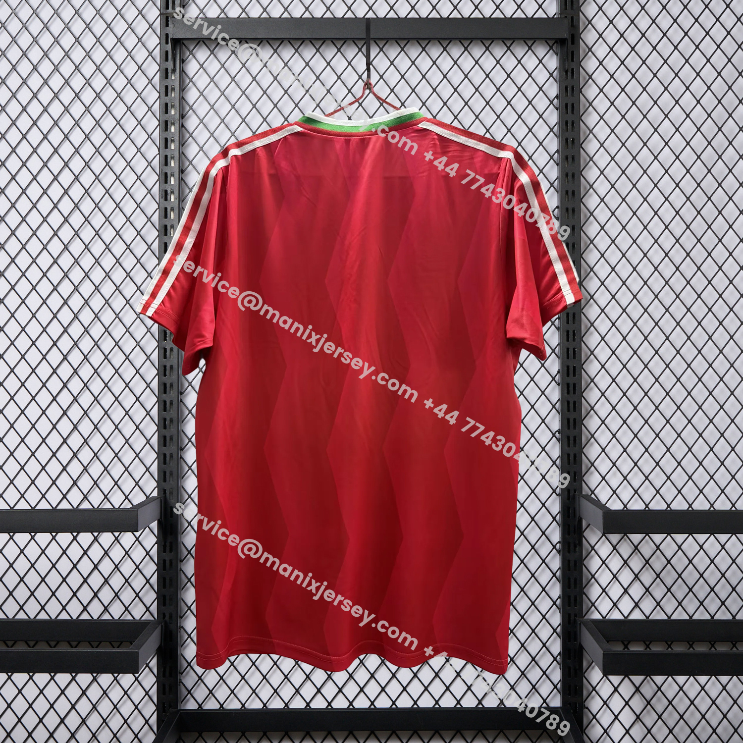 ManixJersey.com | Retro Bulgaria 1986 Away Red Jersey -Customize Name, Number and Patch | Worldwide Shipping