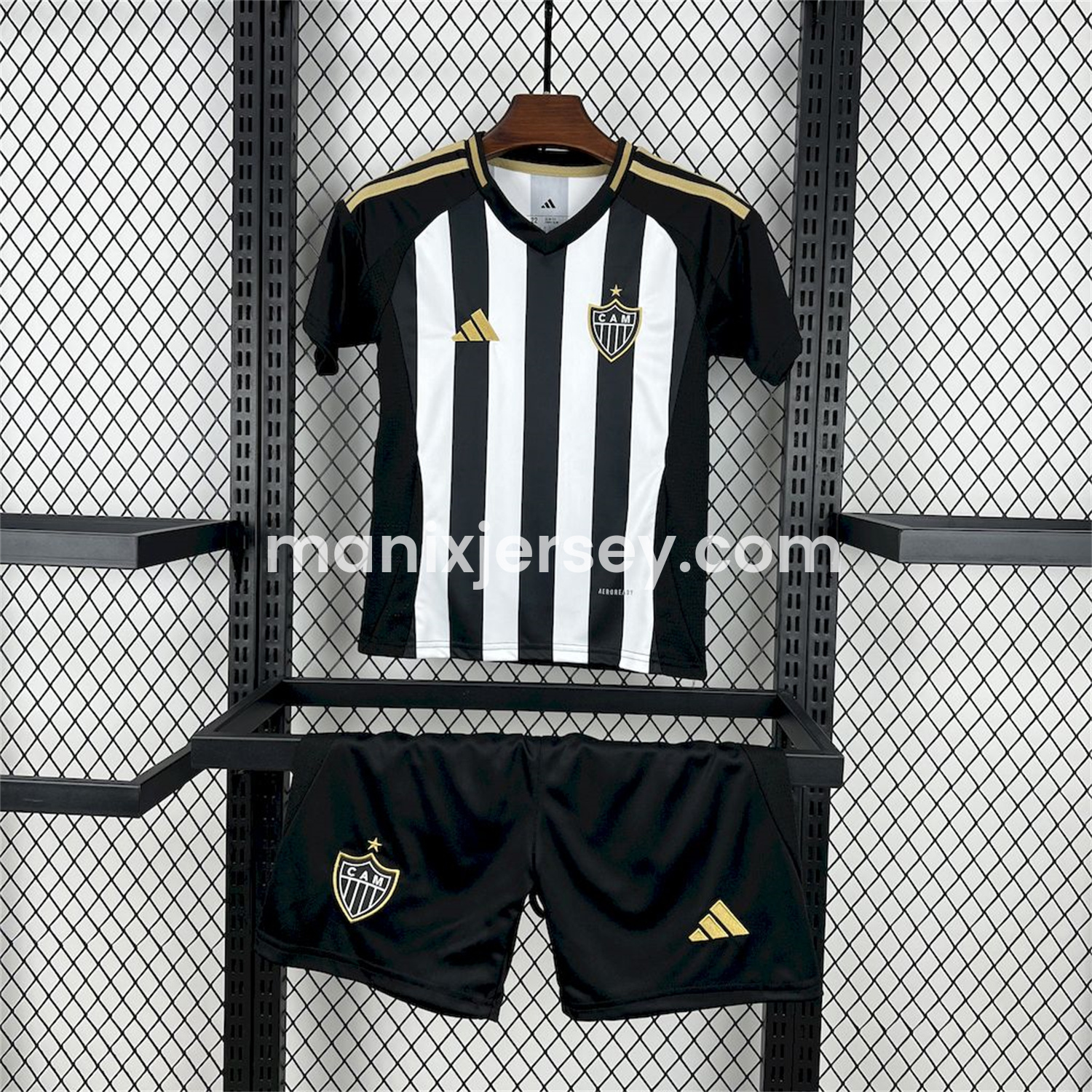 ManixJersey.com | Atletico Mineiro 25-26 Home Unsponsored Kids Kit -Customize Name, Number and Patch | Worldwide Shipping