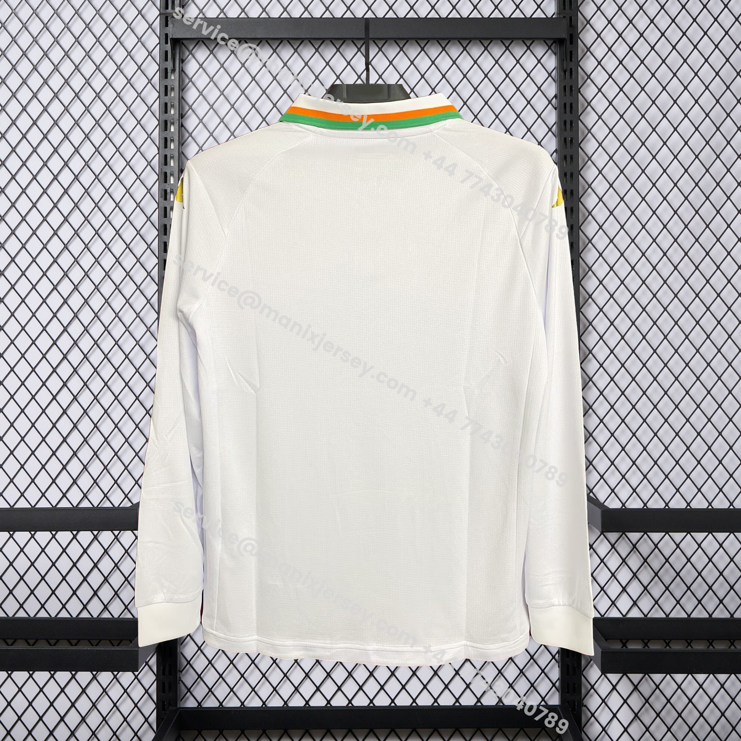 ManixJersey.com | Retro Venezia FC 23-24 Away Pre-Season Unsponsored White Long Sleeves Jersey - Fans Version -Customize Name, Number and Patch | Worldwide Shipping