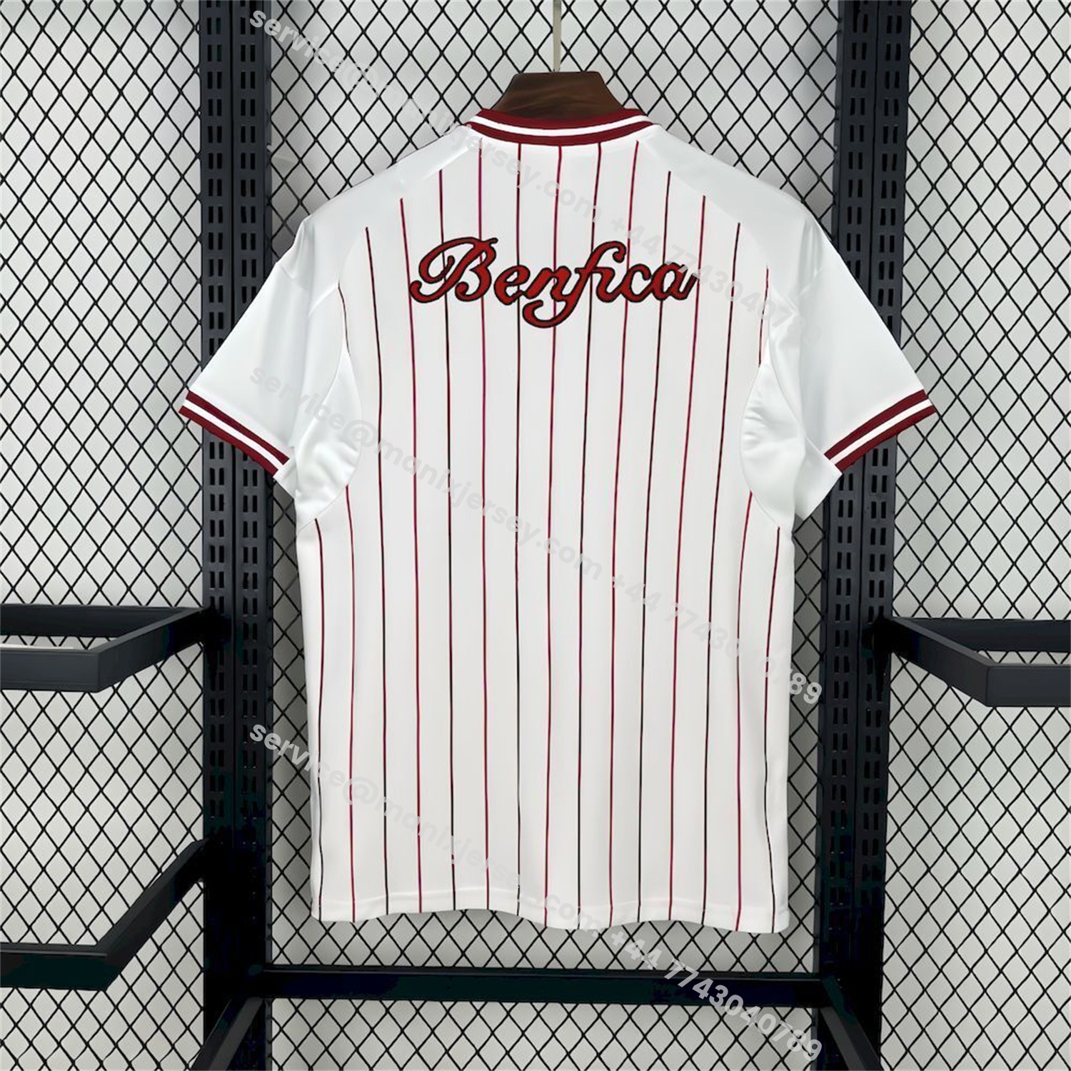 ManixJersey.com | Benfica 25-26 White Baseball Jersey -Customize Name, Number and Patch | Worldwide Shipping