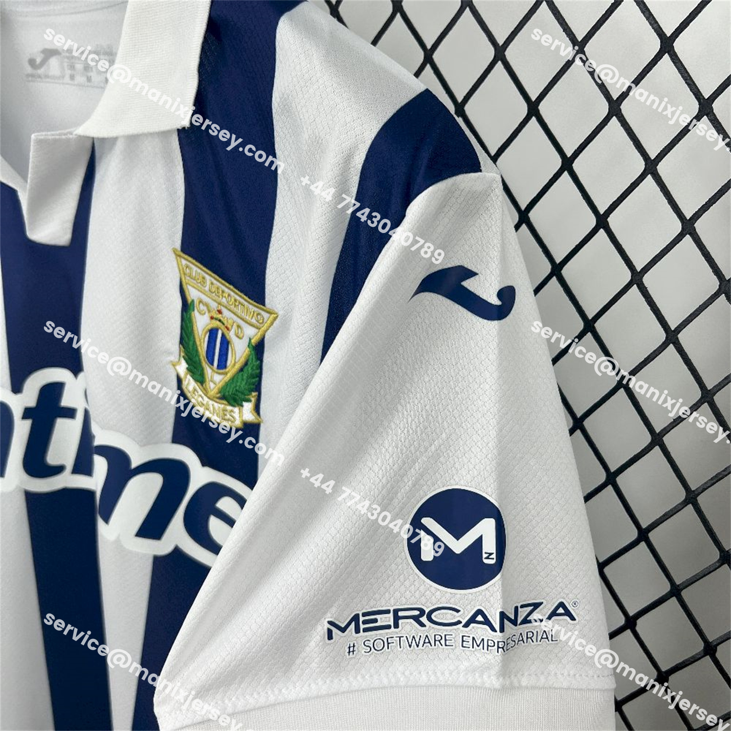 ManixJersey.com | CD Leganés 25-26 Home Jersey - Fans Version -Customize Name, Number and Patch | Worldwide Shipping