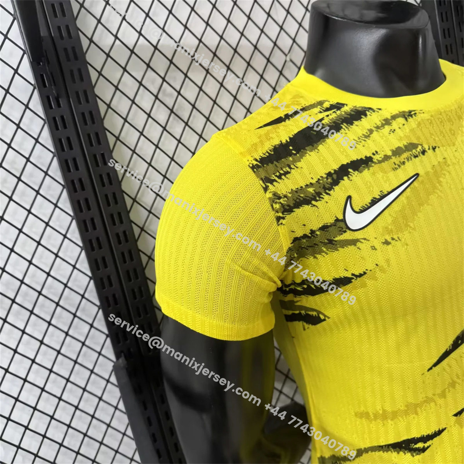ManixJersey.com | Al Ittihad Jeddah United 25-26 Pre-Match Yellow Jersey - Player Version -Customize Name, Number and Patch | Worldwide Shipping