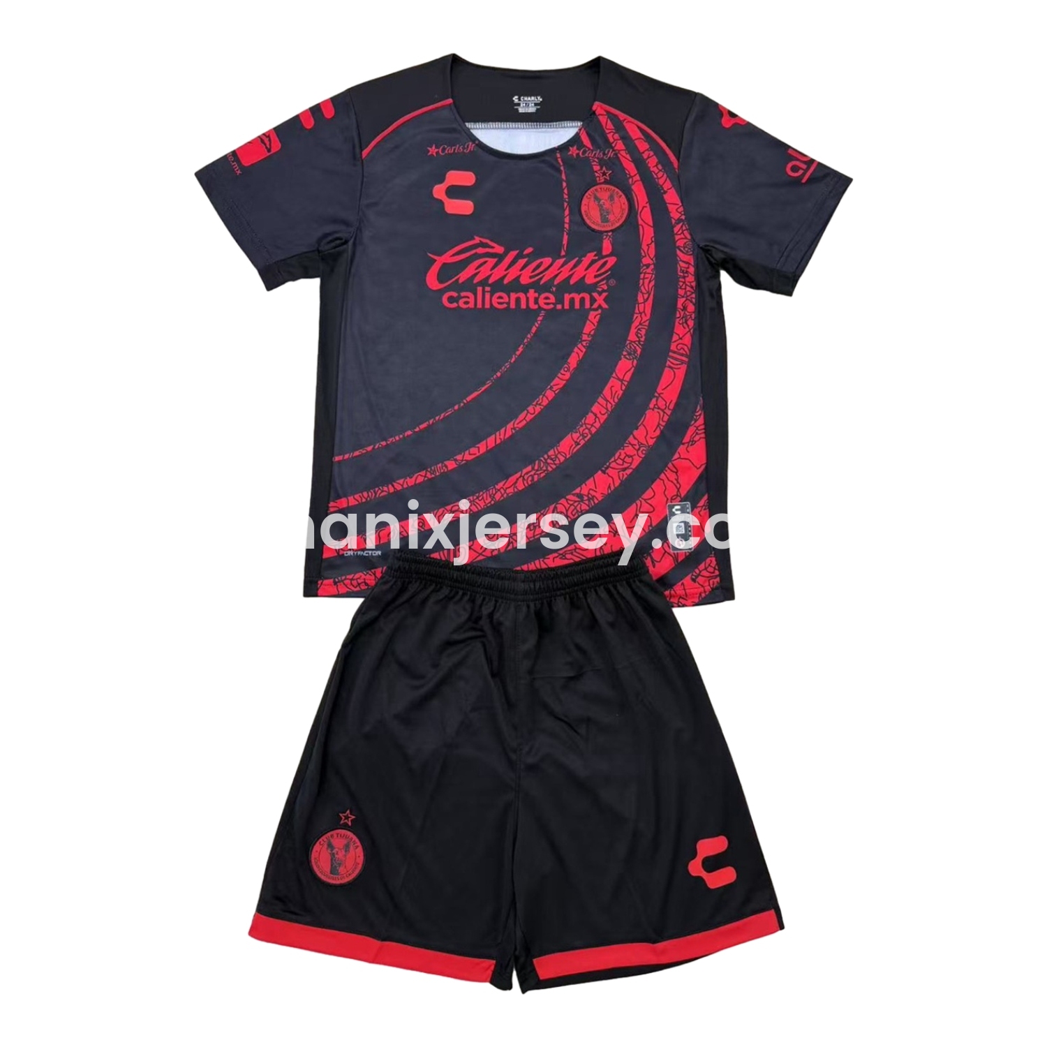 ManixJersey.com | Club Tijuana 24-25 Home Kids Kit -Customize Name, Number and Patch | Worldwide Shipping