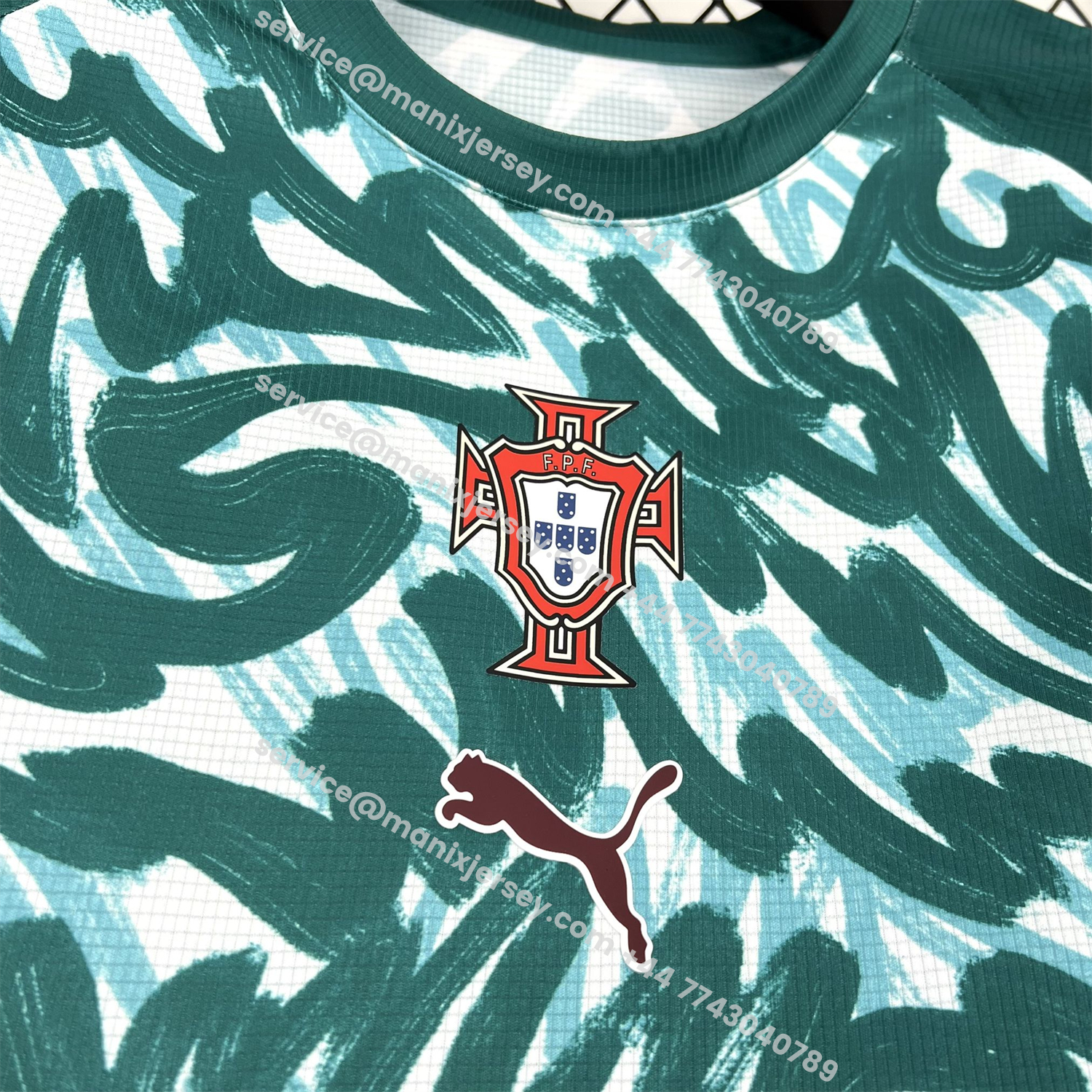 Portugal 2026 Pre-Match Teal Green Jersey - Fans Version:football jersey mysite: unitedjerseyfootball 邓江浪:football